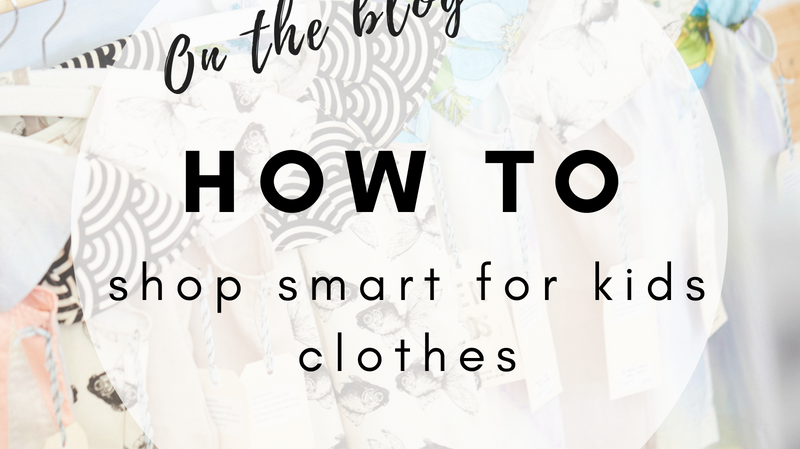 How to Shop Smart for Kids Clothes
