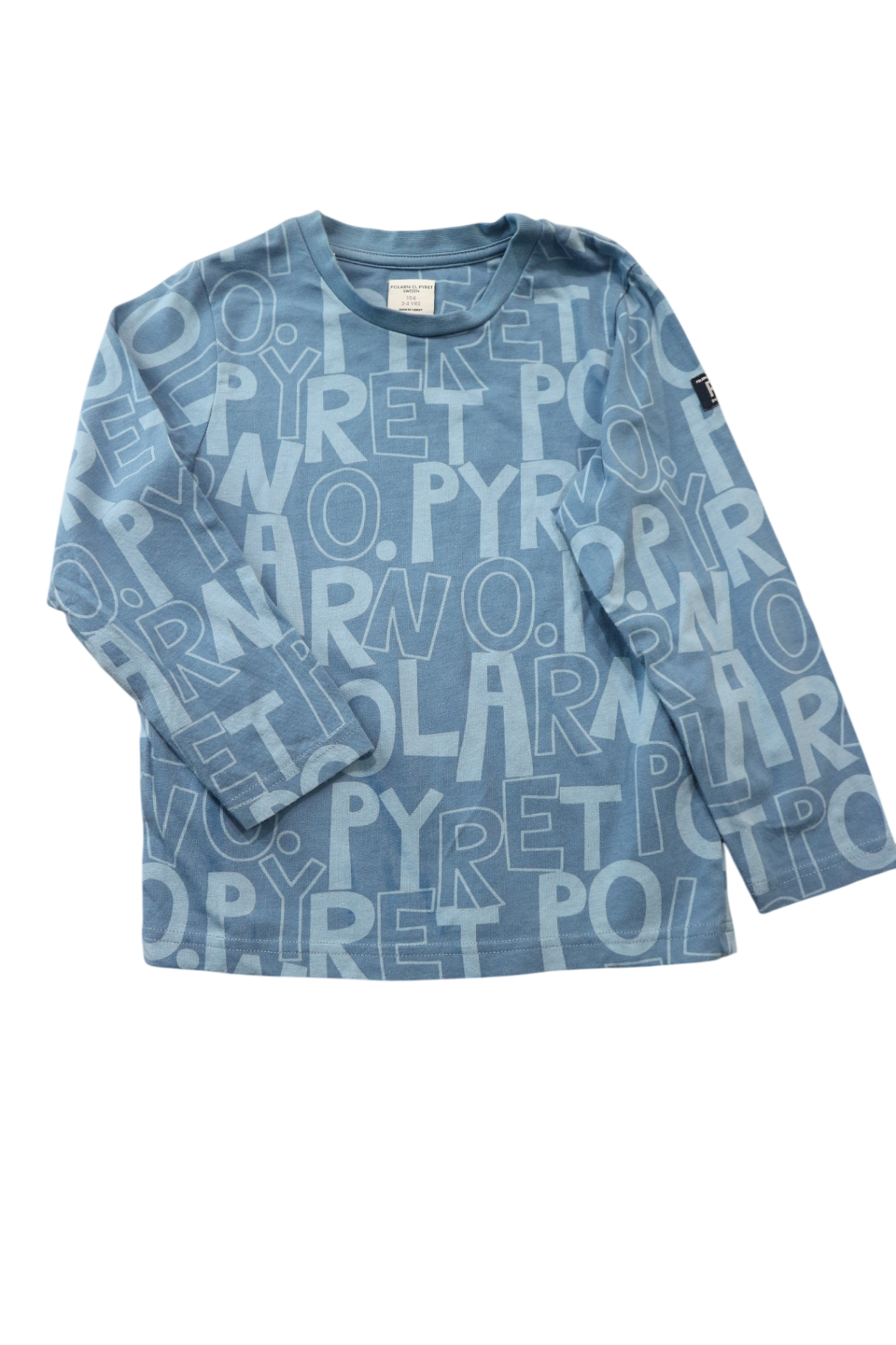 Polarn O. Pyret Long-Sleeve T-Shirt, 3-4