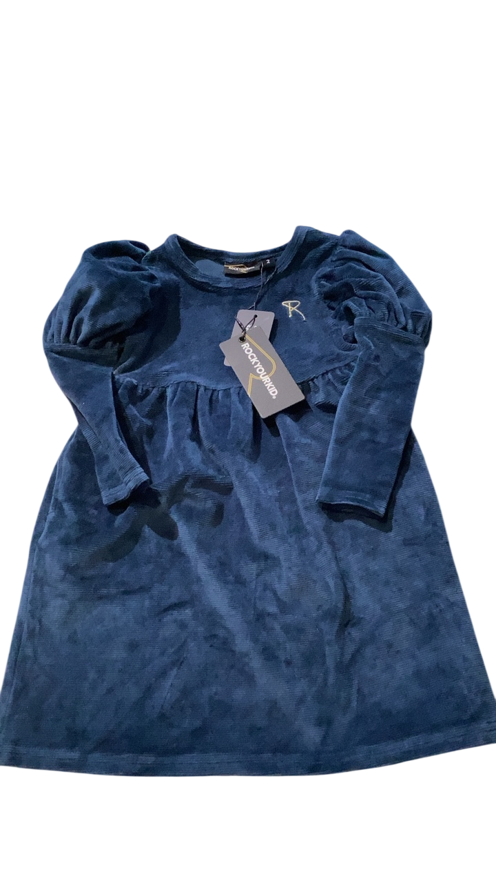 Rock Your Kid Dress, Blue, 2