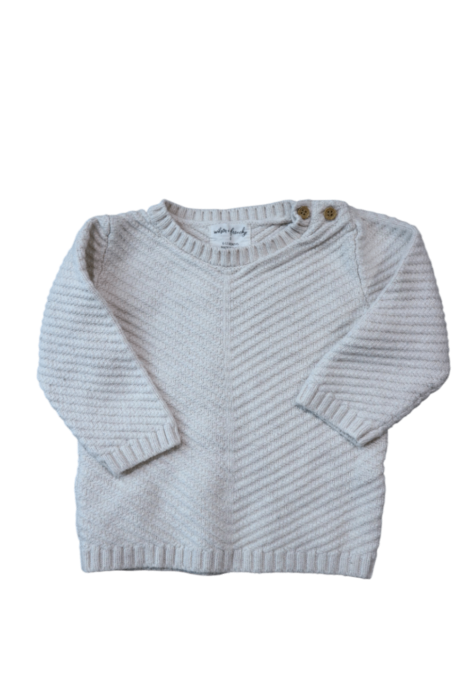 Wilson & Frenchy Sweater, Cream/Off-white, 0