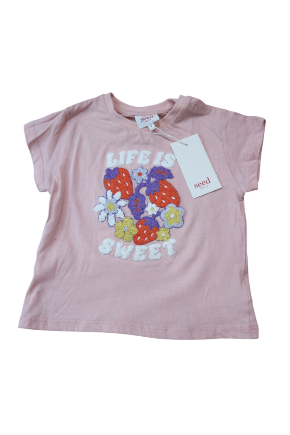 seed T-Shirt, Pink, 2