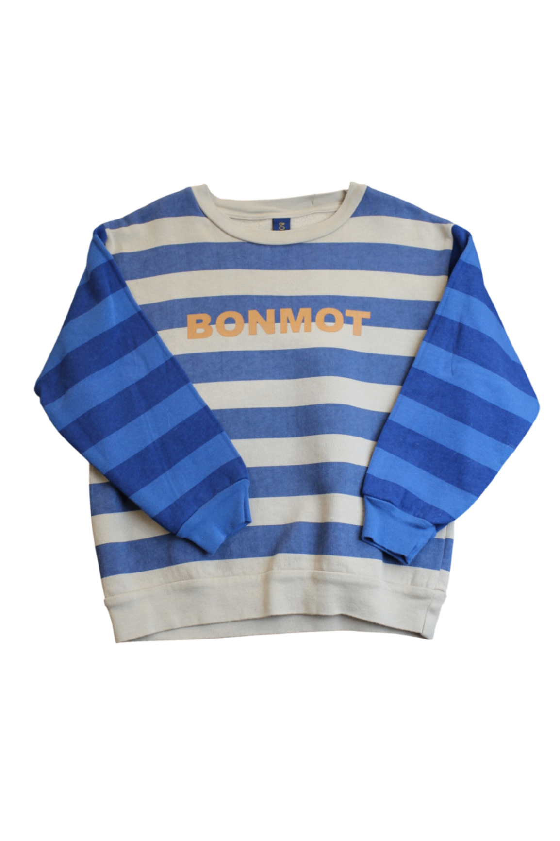 Monmot Jumper, Tan/Blue, 6-7