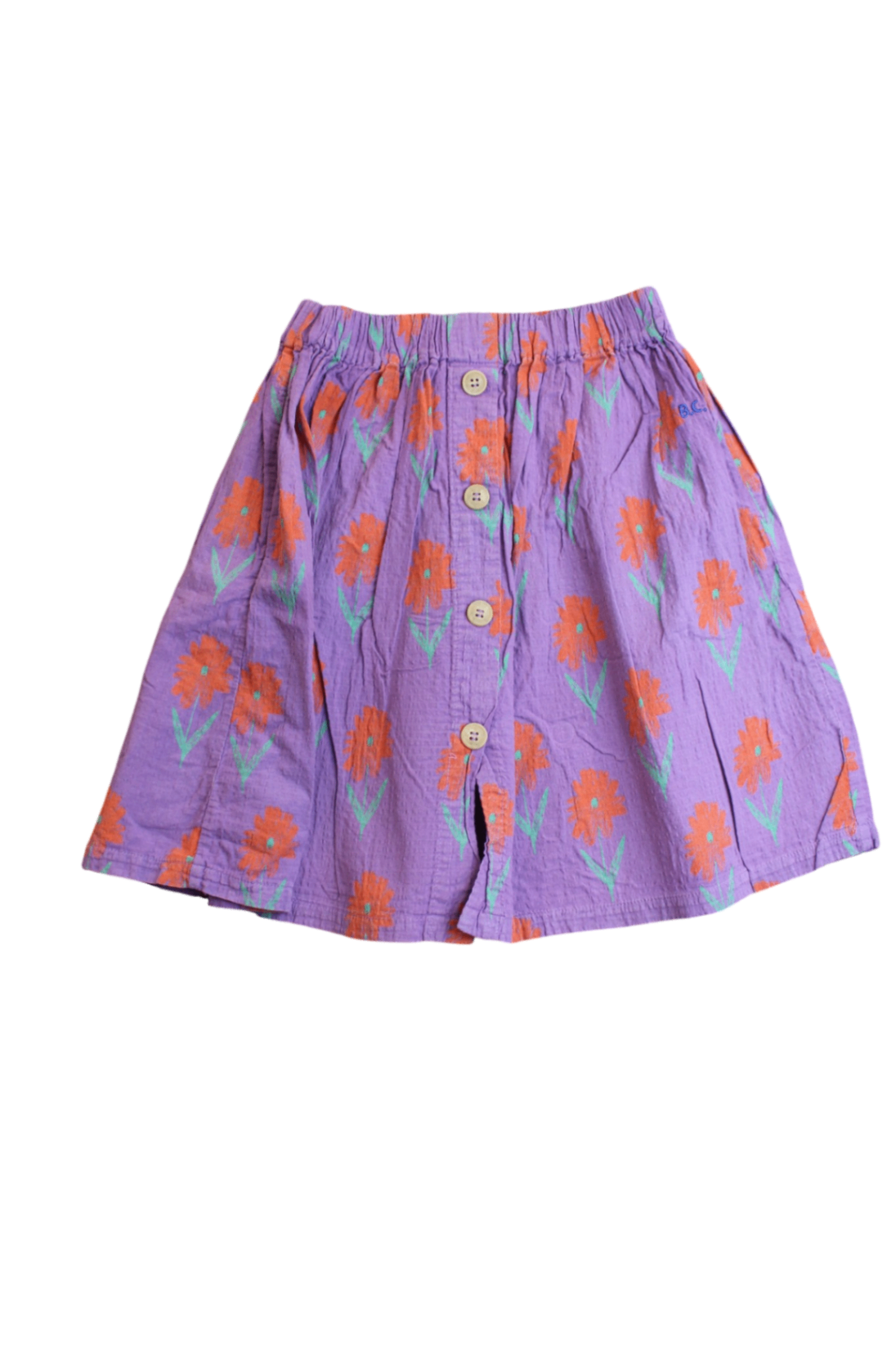Bobo Choses Skirt, Purple, 2-3