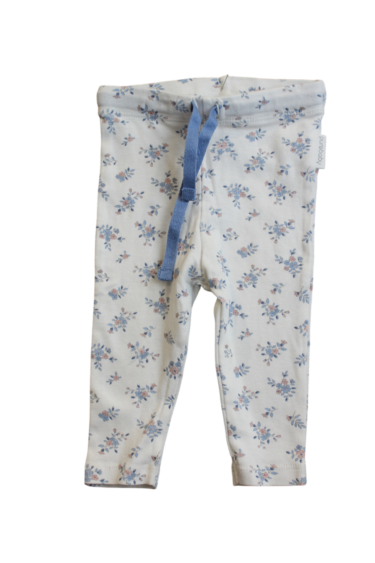 Purebaby Leggings, White, 00
