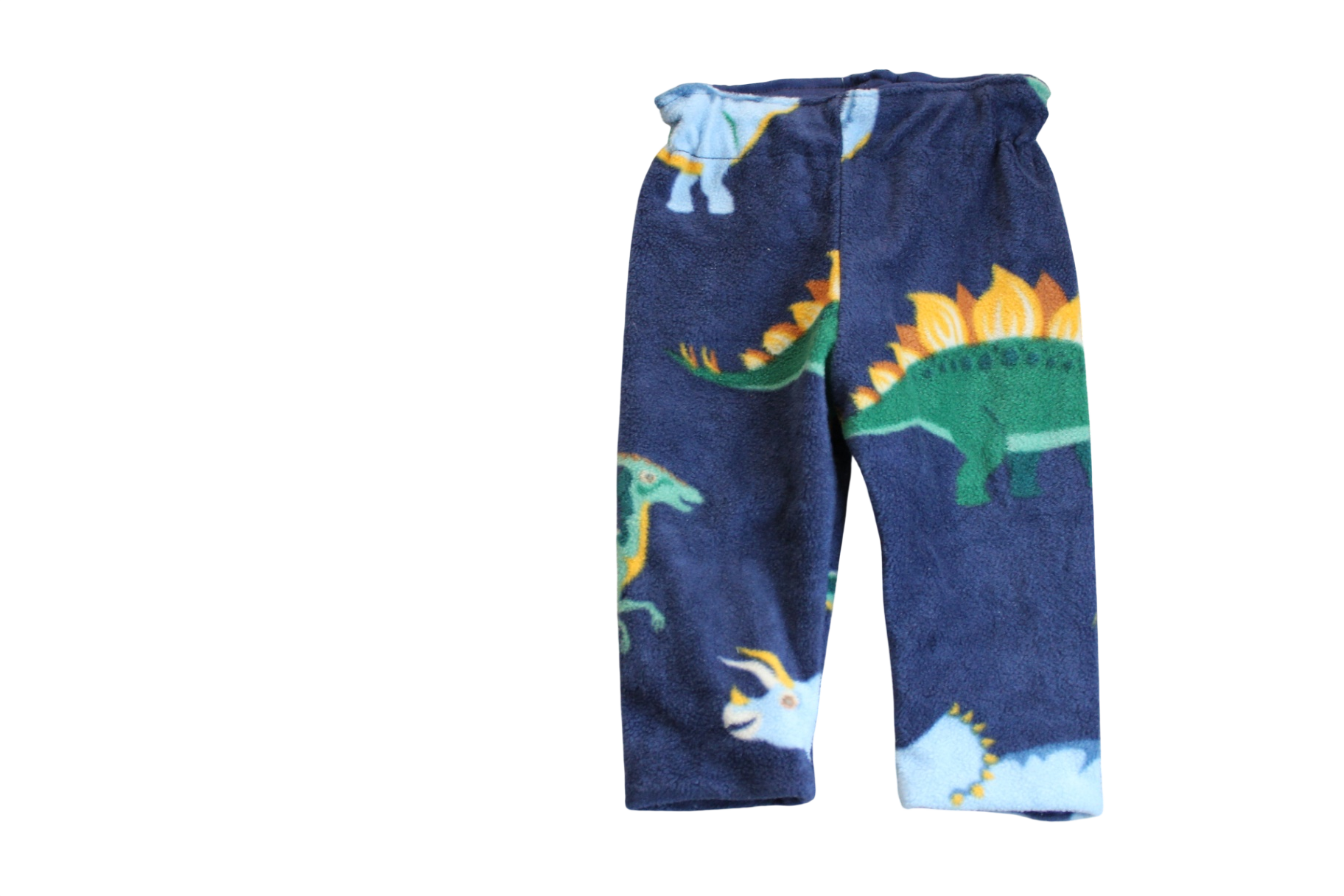 Sunshine Design Pants, Navy Blue with Dinosaur print, 0-1