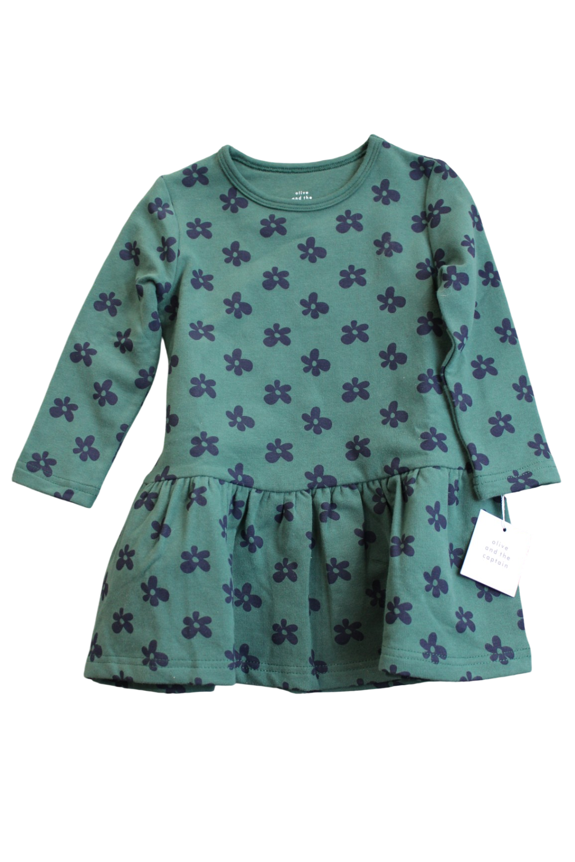 Olive and the Captain Dress, Green, 0