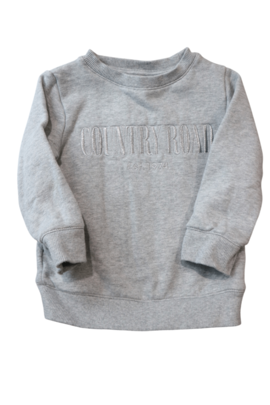 Country Road Sweatshirt, Grey, 2