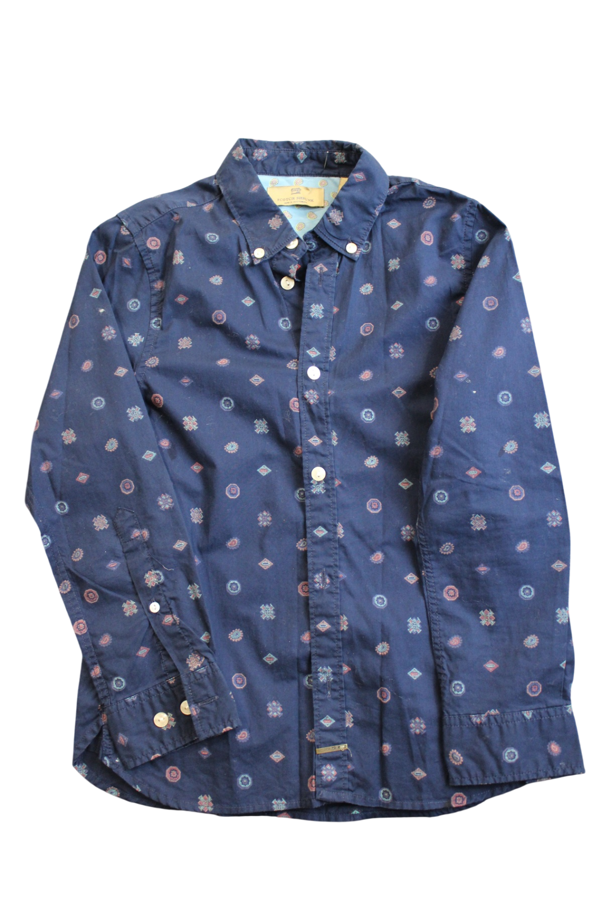 Scotch Shrunk Shirt, Navy blue, 8
