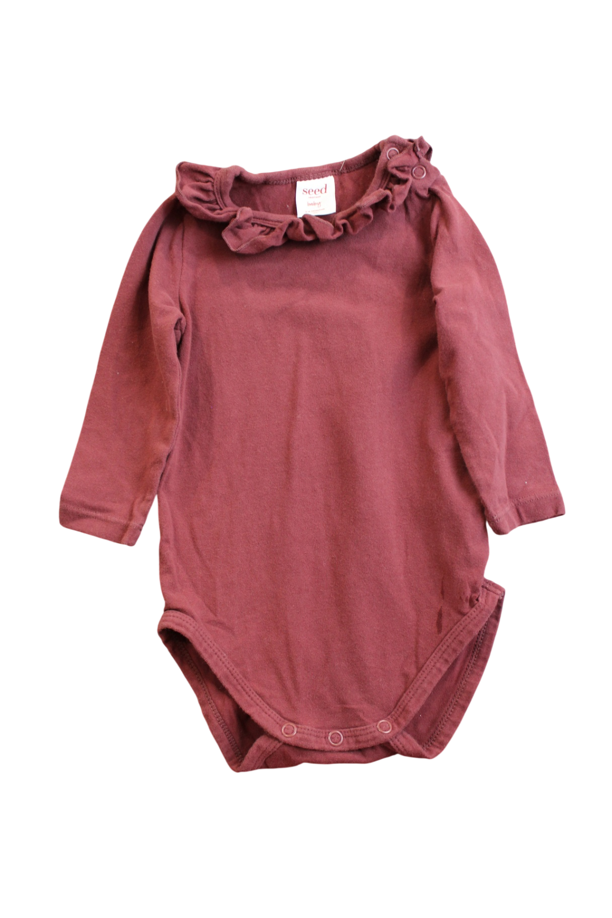 Seed Bodysuit, burgundy, 00