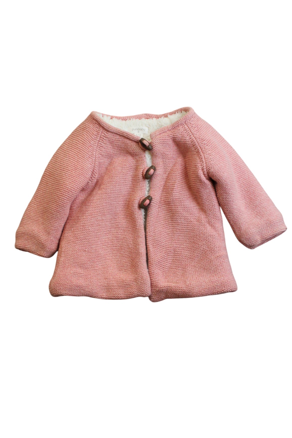 Purebaby Jacket, Pink, 0
