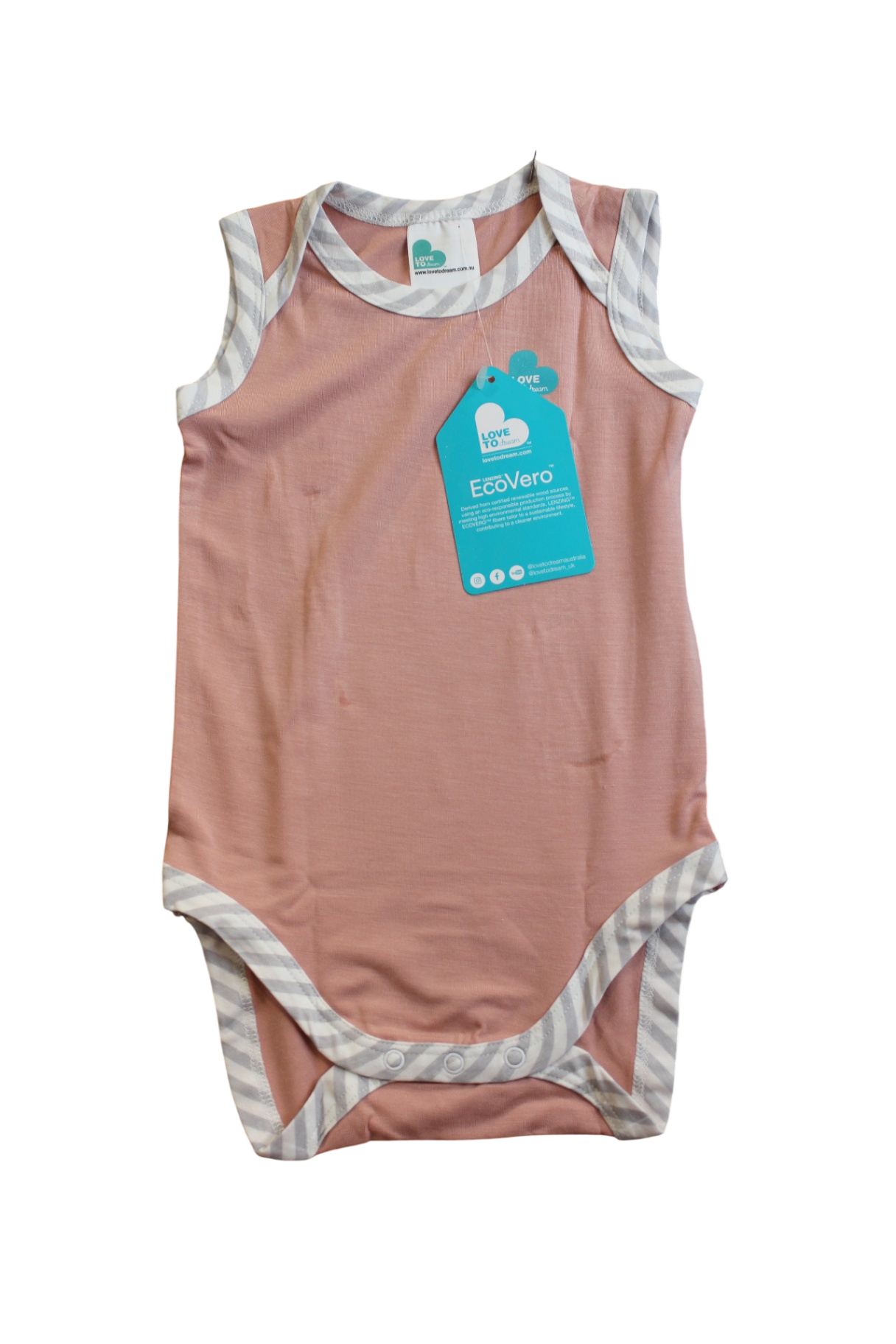 Love To Dream Bodysuit, Pink, 0