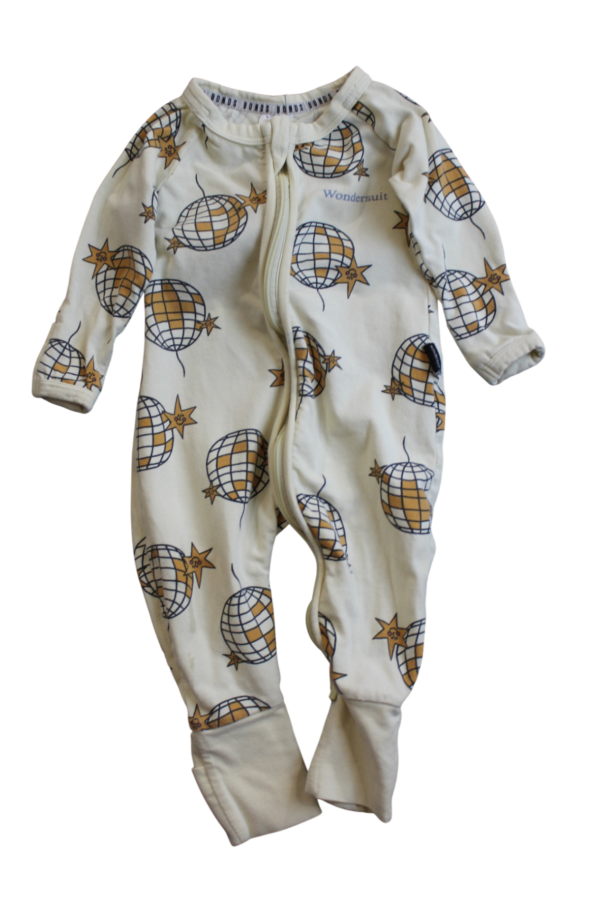 BONDS Jumpsuit, Cream, 000
