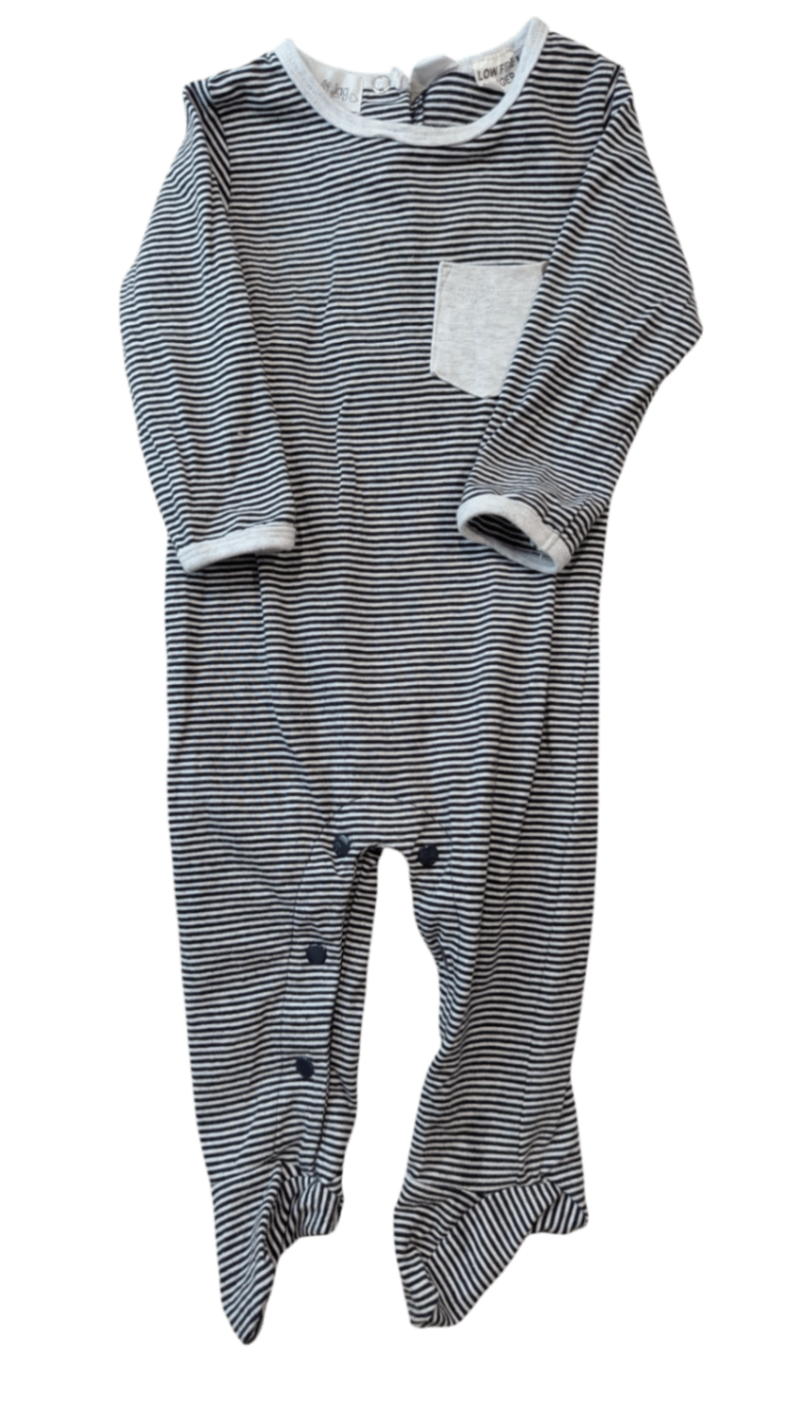 Willow & Jagg Jumpsuit, Black and white,
