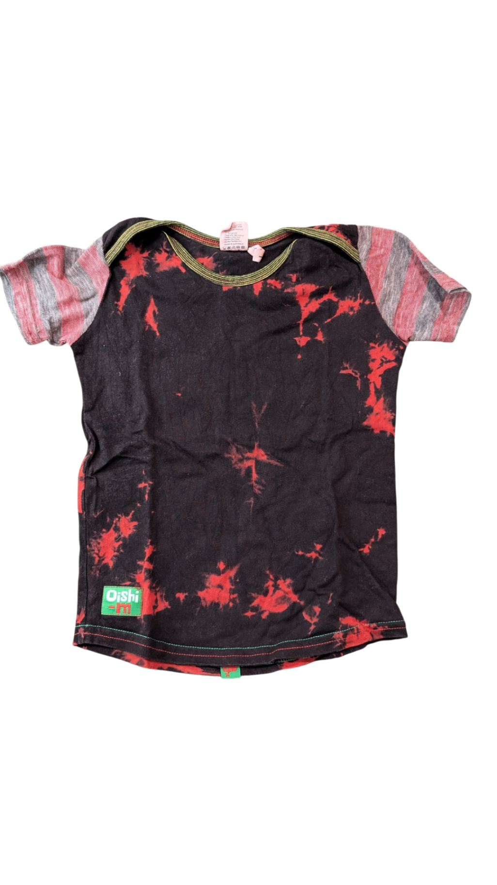 Oishi-m T-Shirt, Black and Red, 3-4