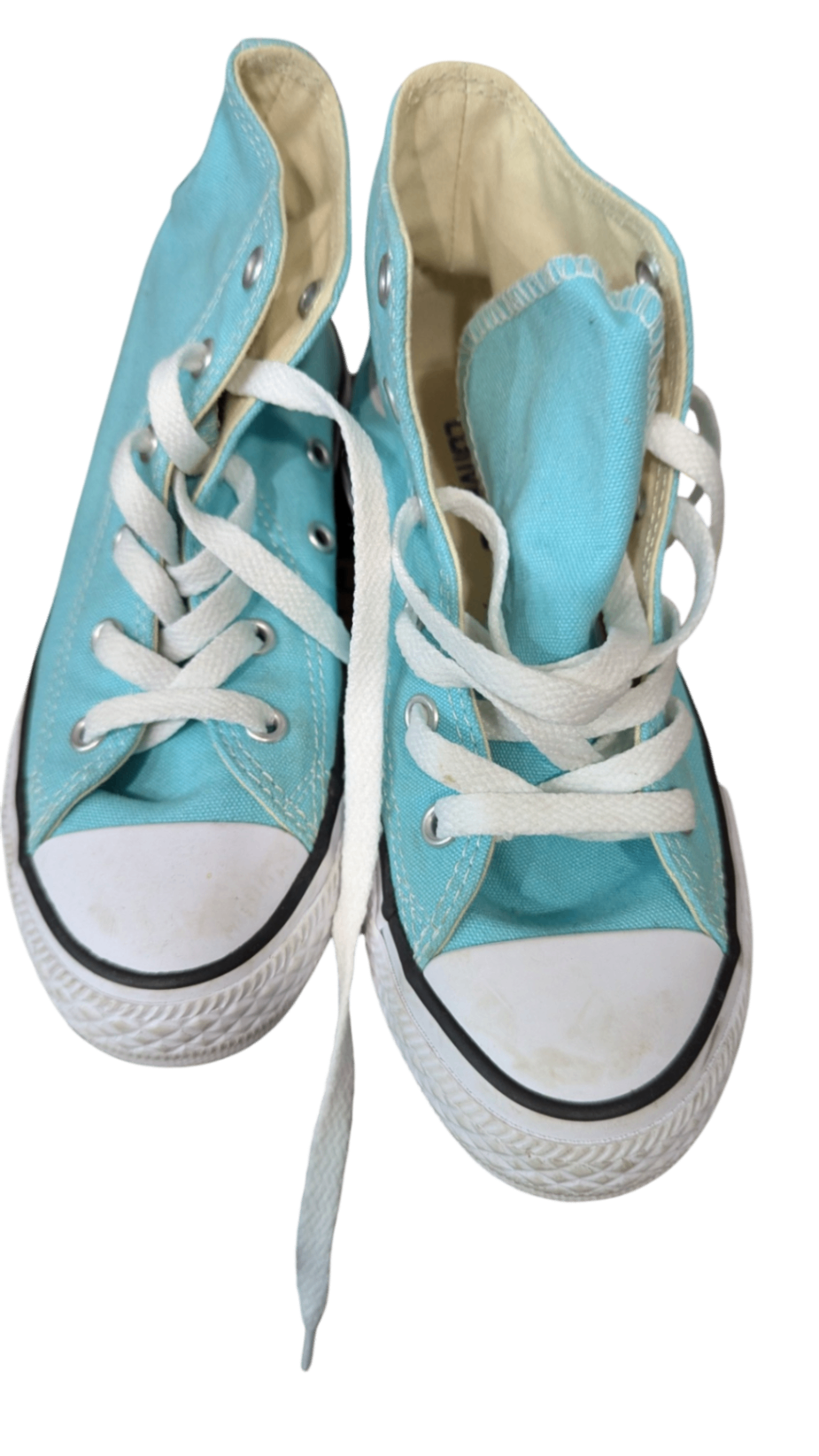 Converse Sneakers, Blue and White, US 13/EUR 31