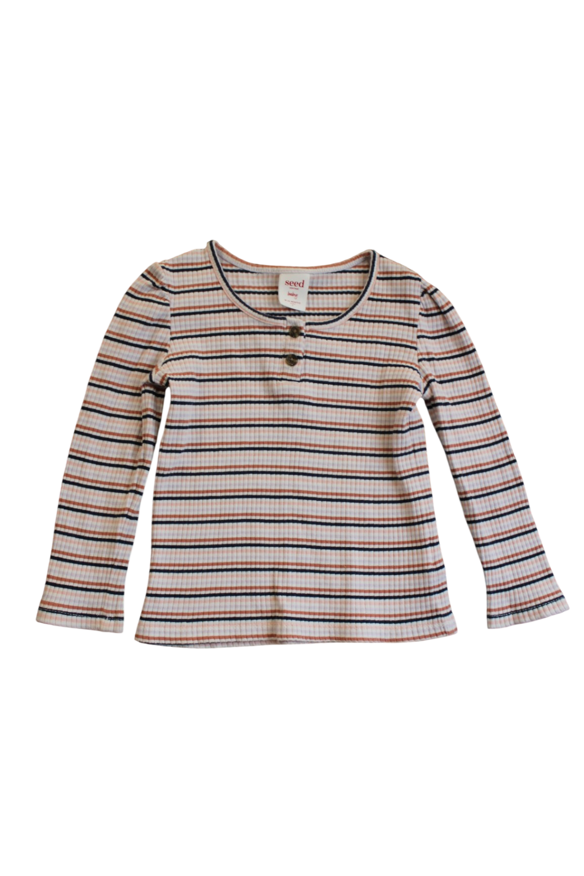 Seed Long-Sleeve T-Shirt, Stripe, 2