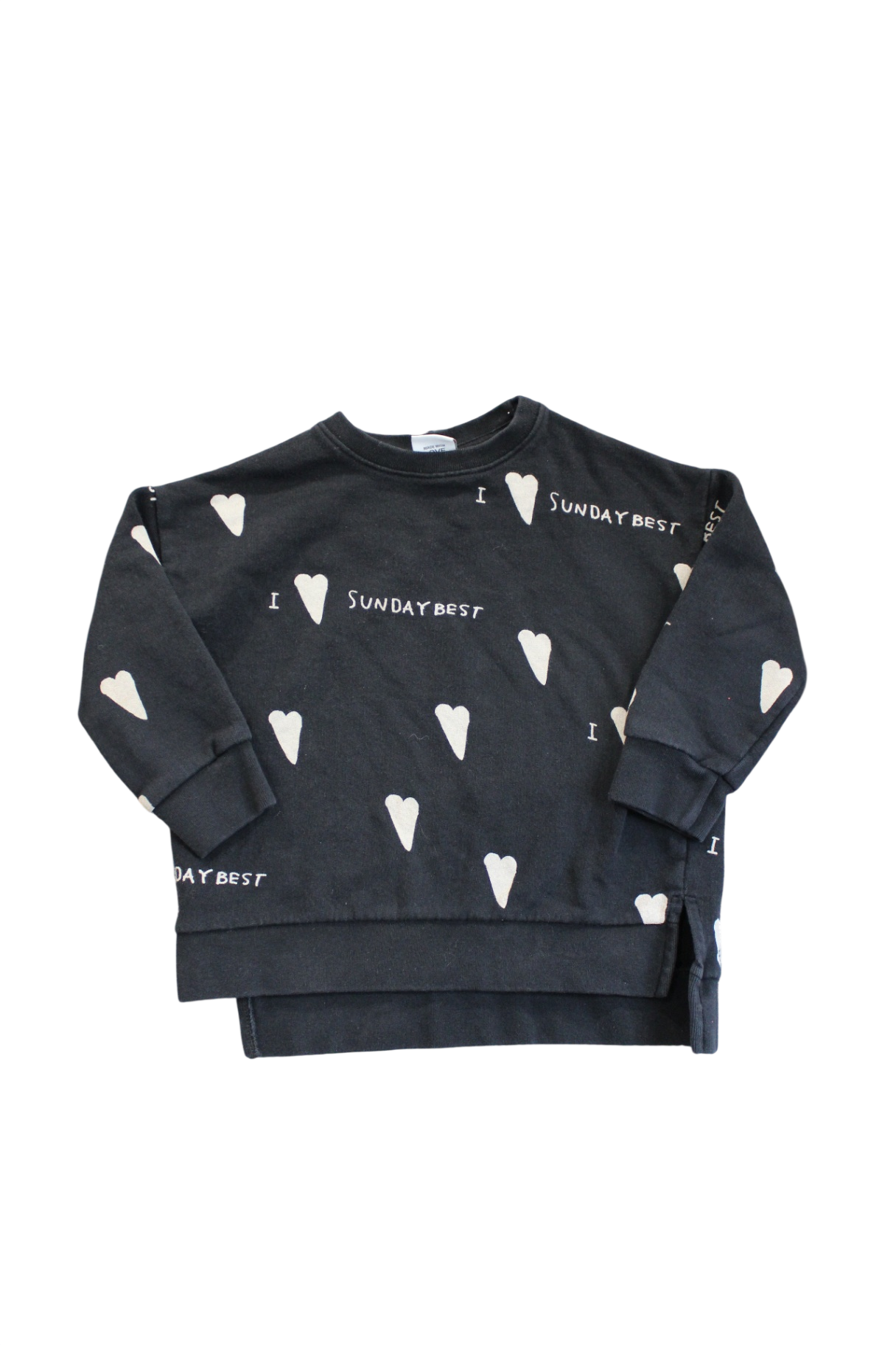 Beau Loves Sweatshirt, Black, 3
