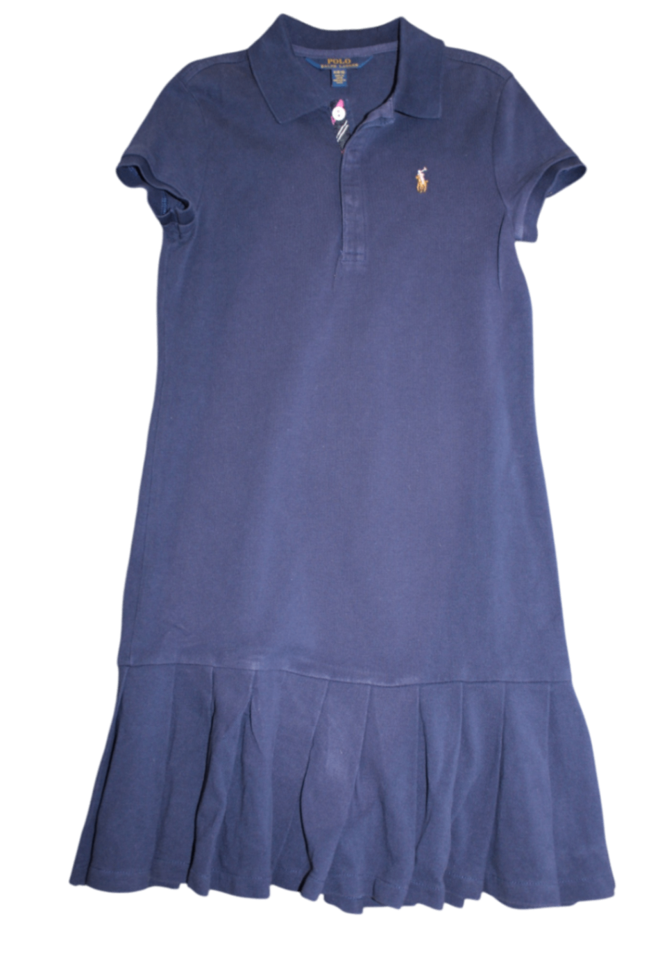 Polo Ralph Lauren Dress, Navy Blue, 8-10