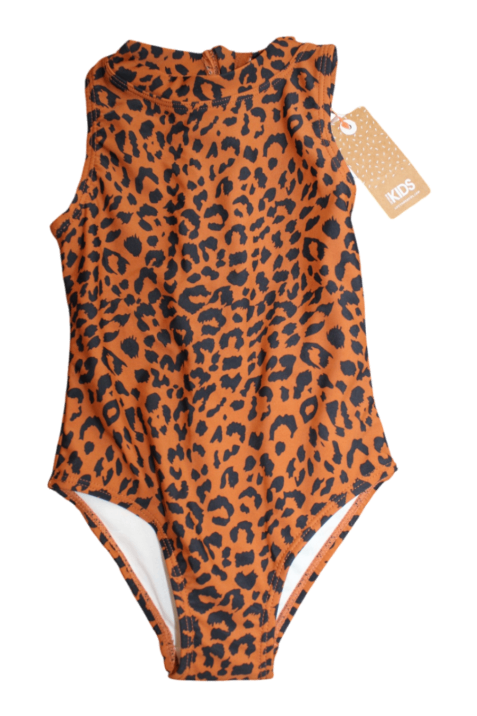 Cotton On Swimsuit, Orange and black, 3