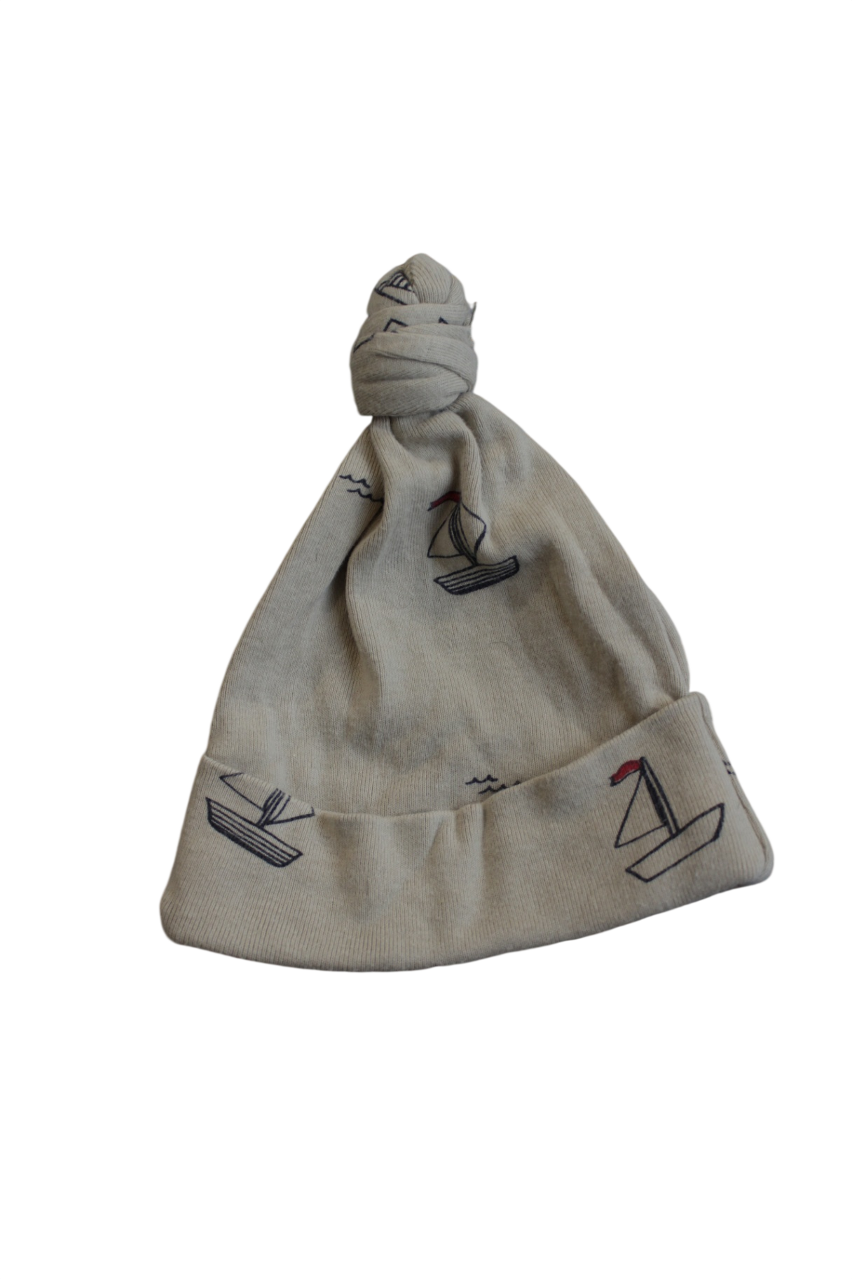 Nature Baby Baby Hat, Beige, 0-6m