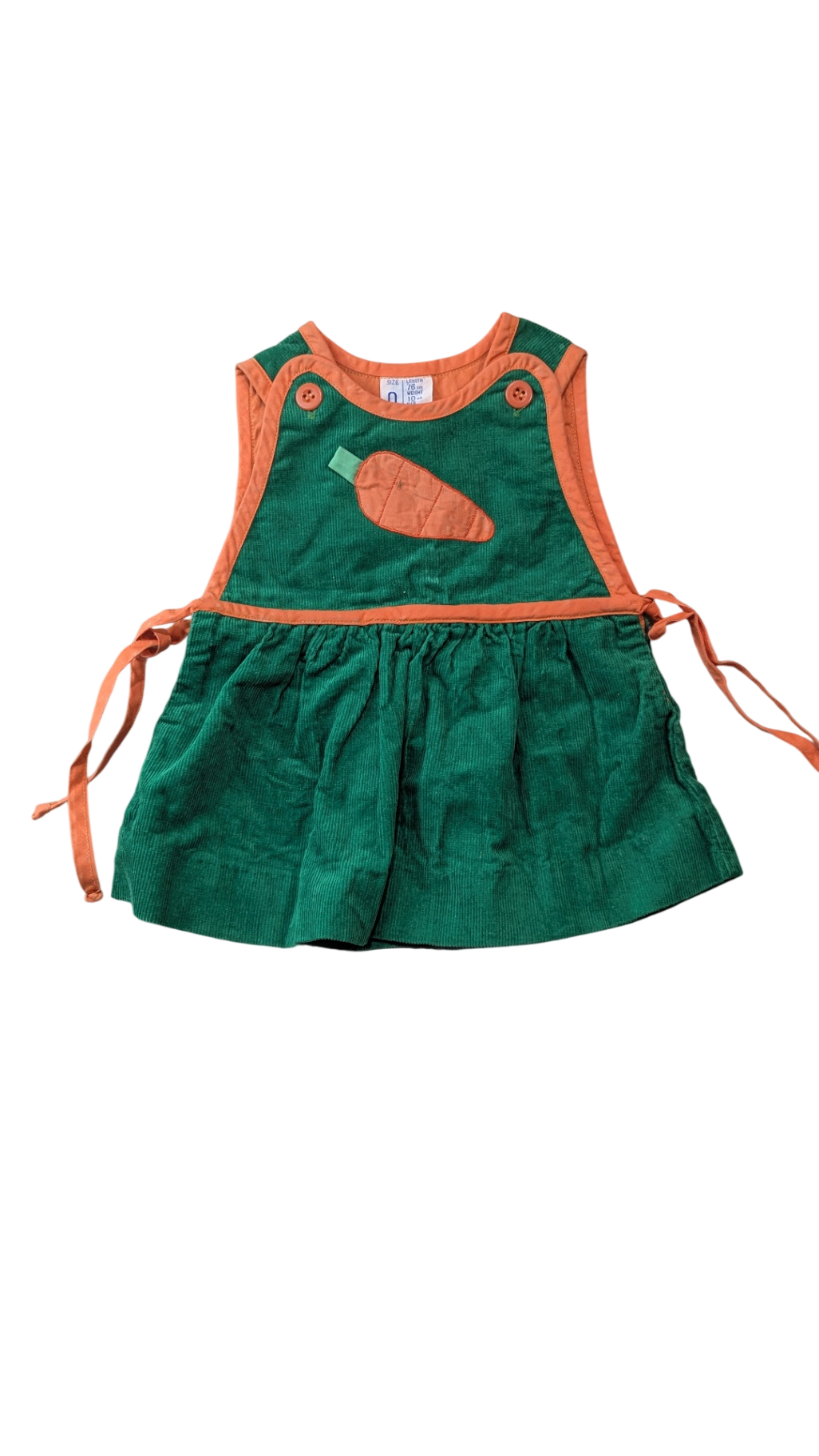 Vintage Woolworths Jumper, Green and orange, 0