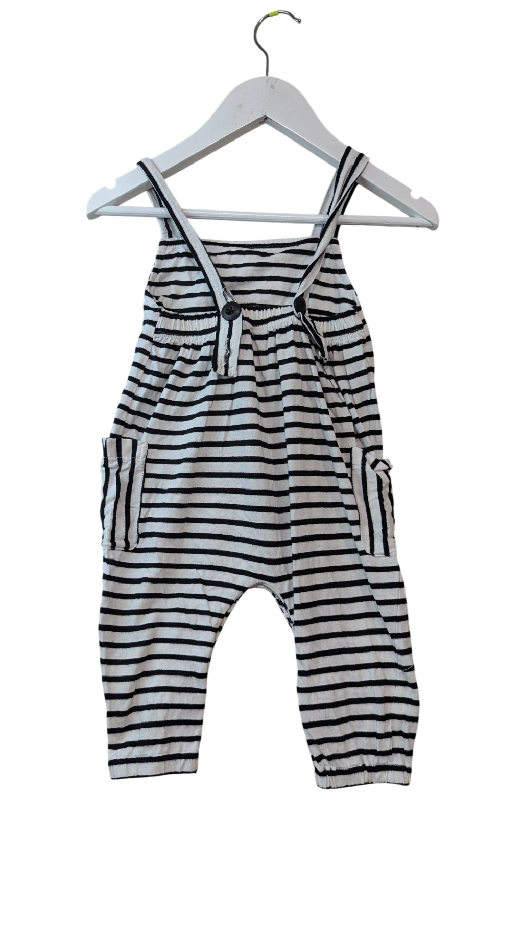 Walnut Overalls, Black and White, 0