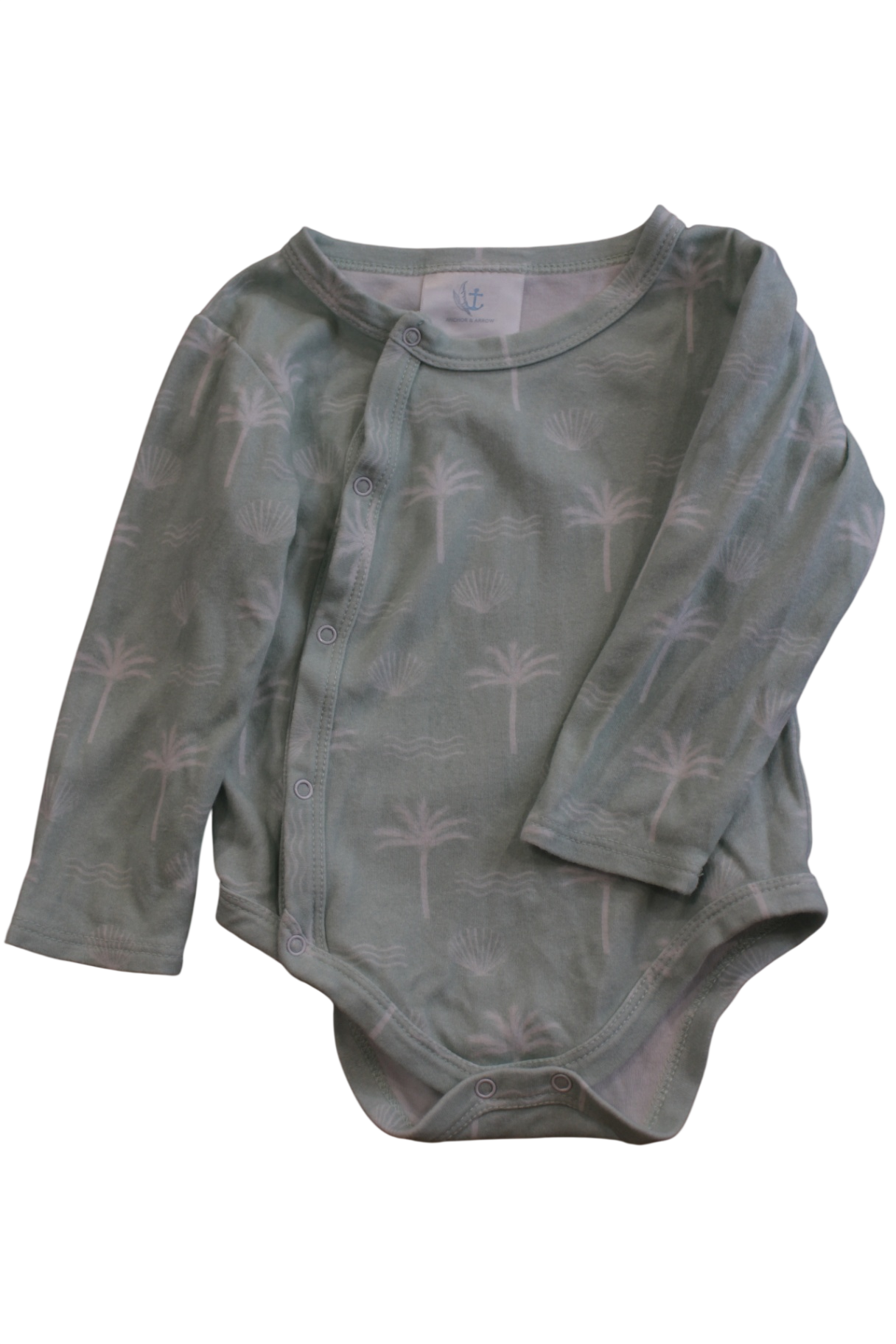 Anchor & Arrow Bodysuit, Light green, 0