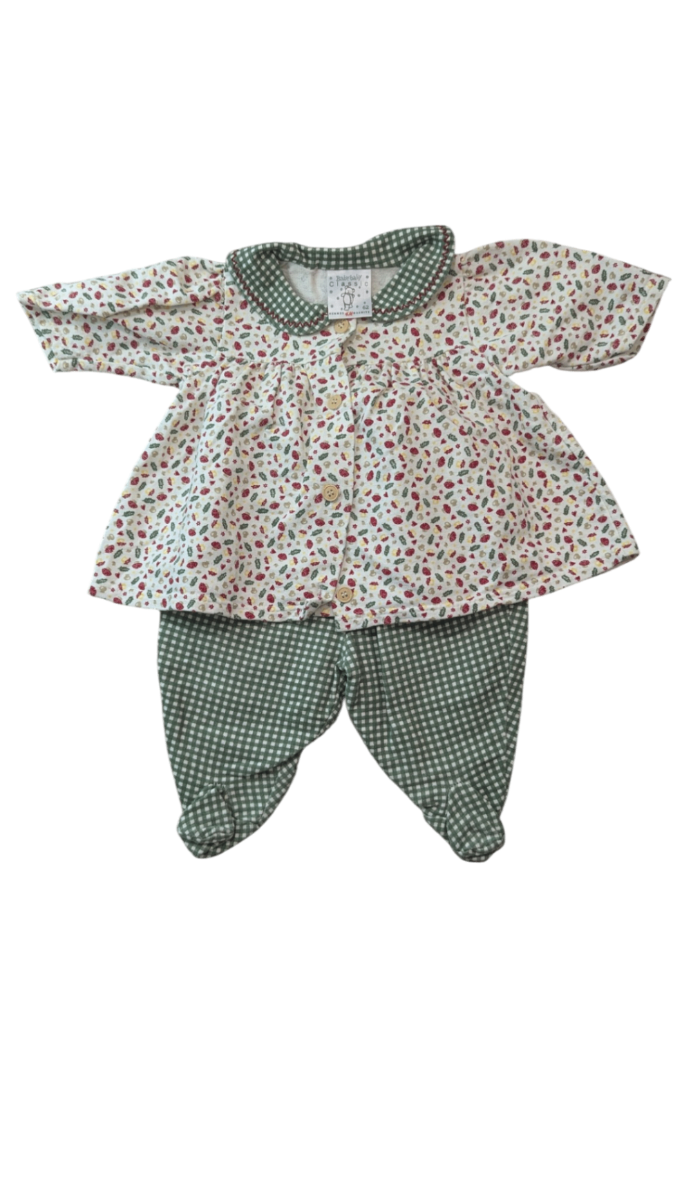 H&M (Vintage) Outfit, Multicoloured (predominantly white, red, and green), 62/000