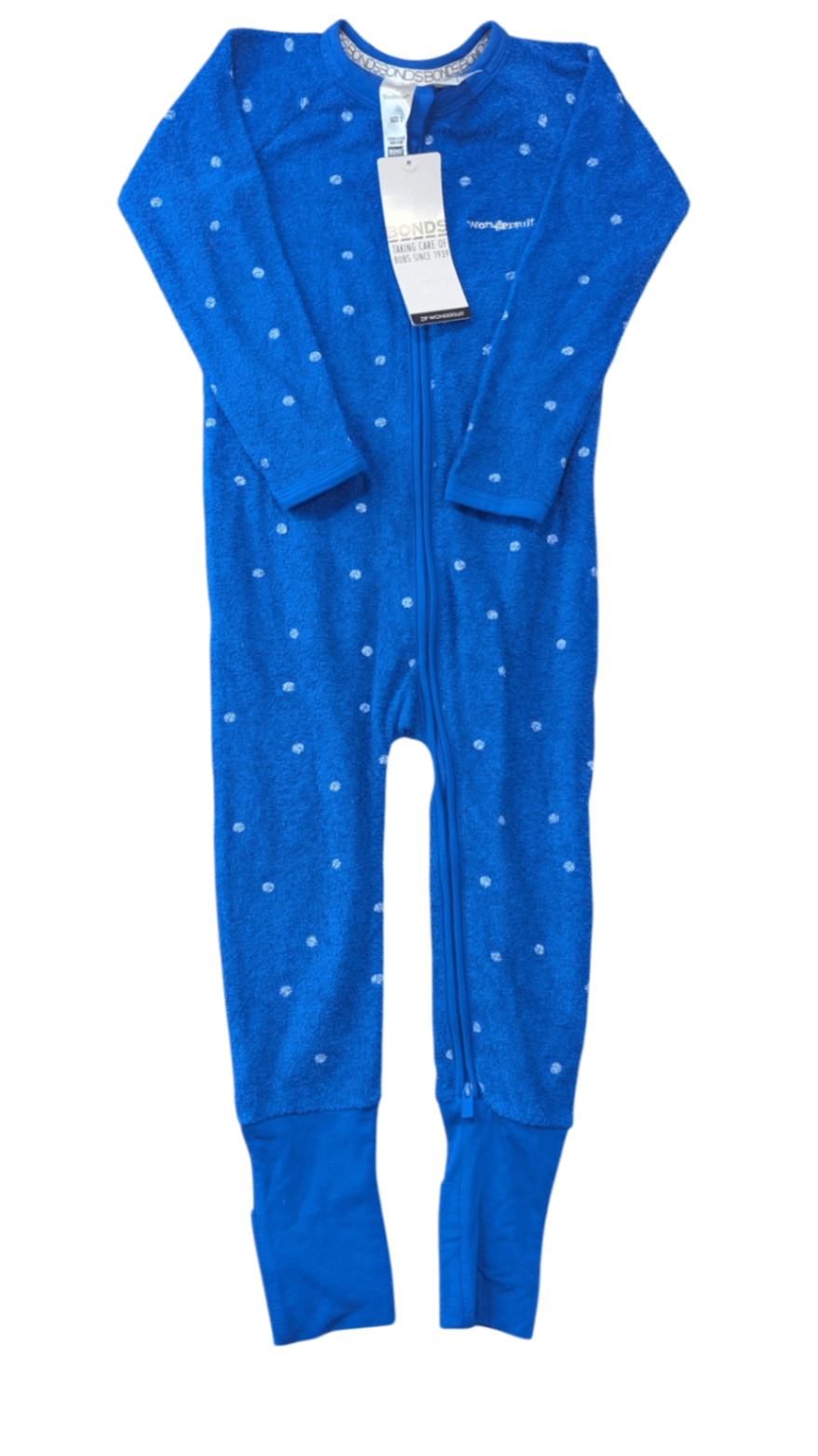 Bonds Jumpsuit, Blue, 3