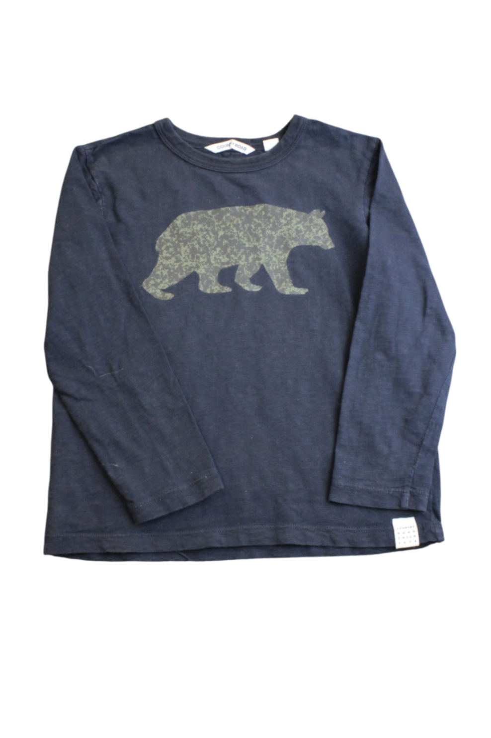 Country Road Long-Sleeve T-Shirt, Navy, 4