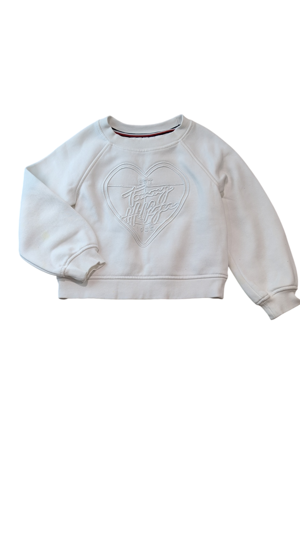 Tommy Hilfiger Jumper, white, 4-5