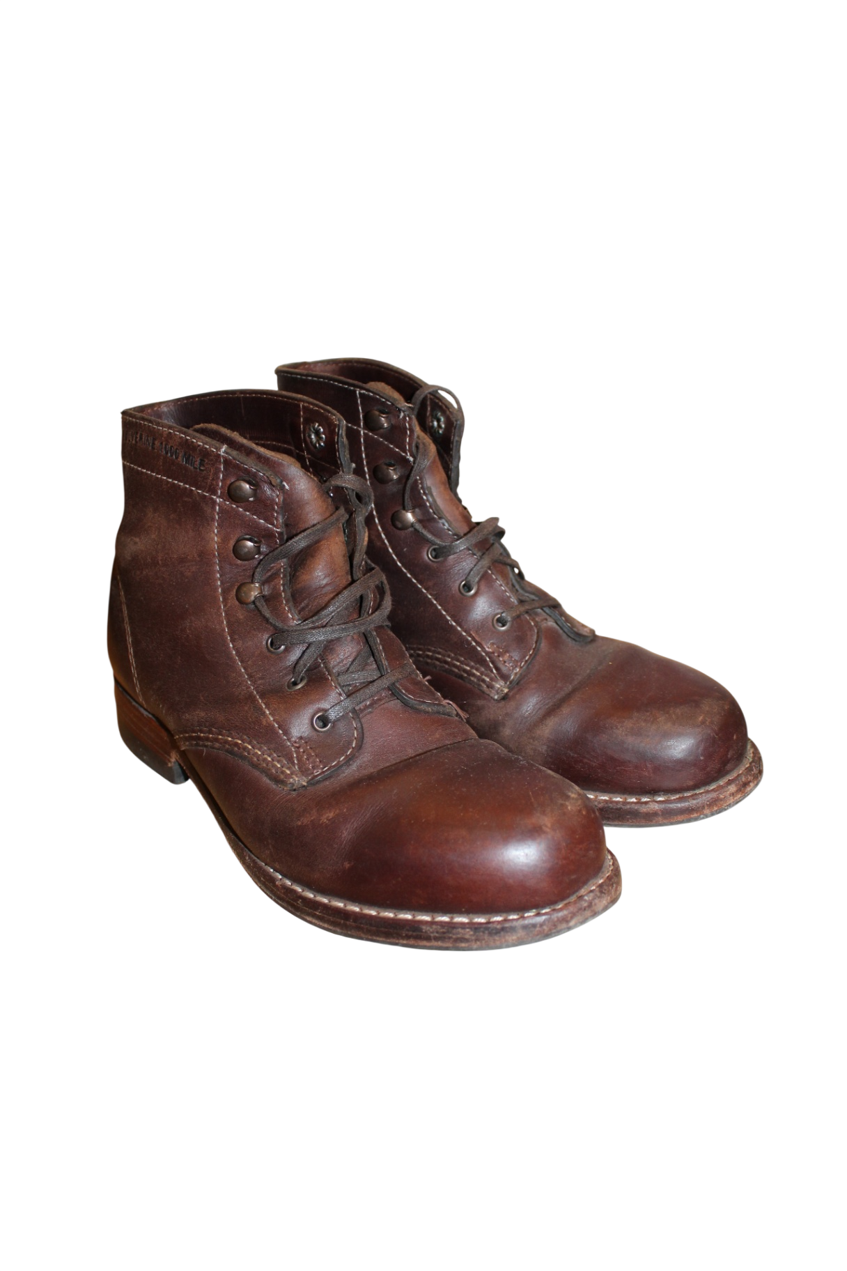 Wolverine 1000 Mile Boots, Brown, US 4/EU36