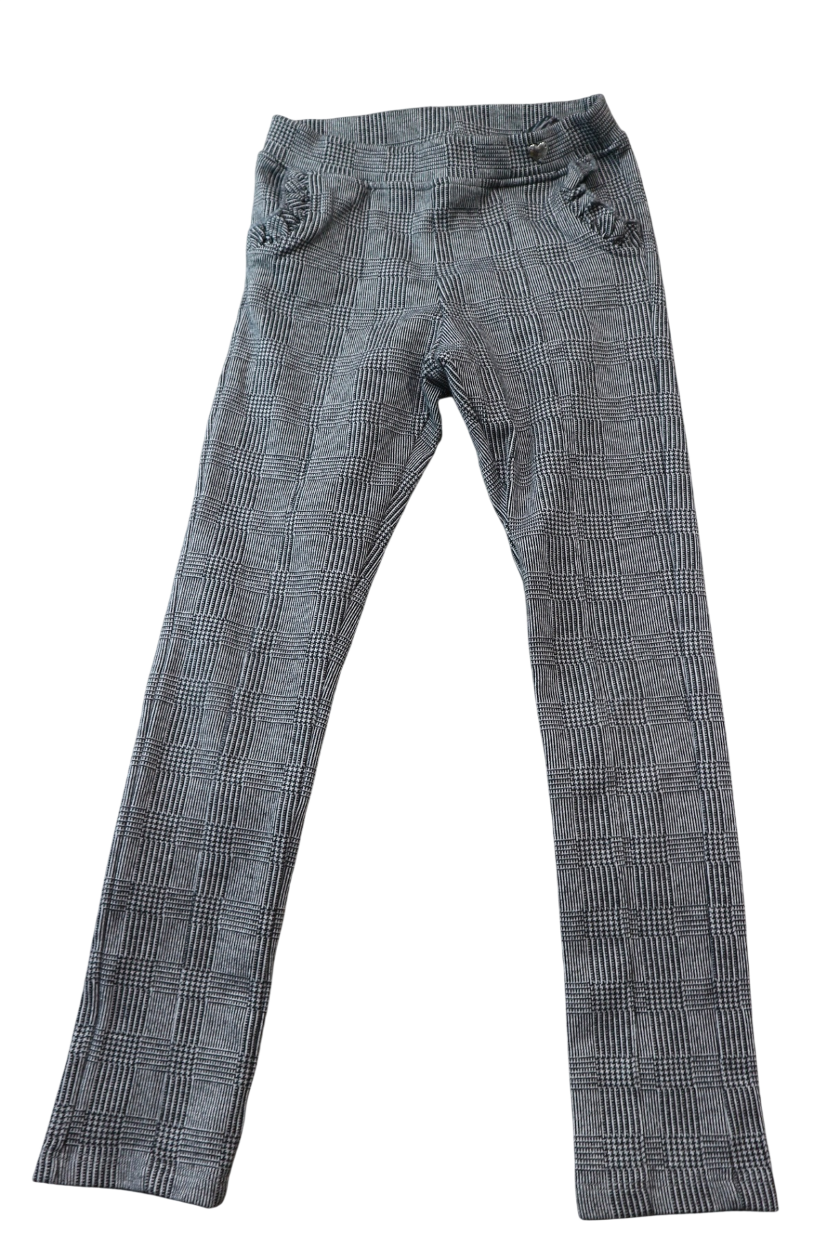 H&M Leggings, Grey/black, 8