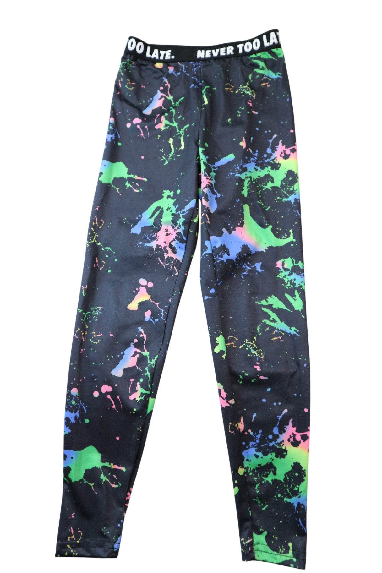 Never Too Late Leggings, Multicoloured, 8-9