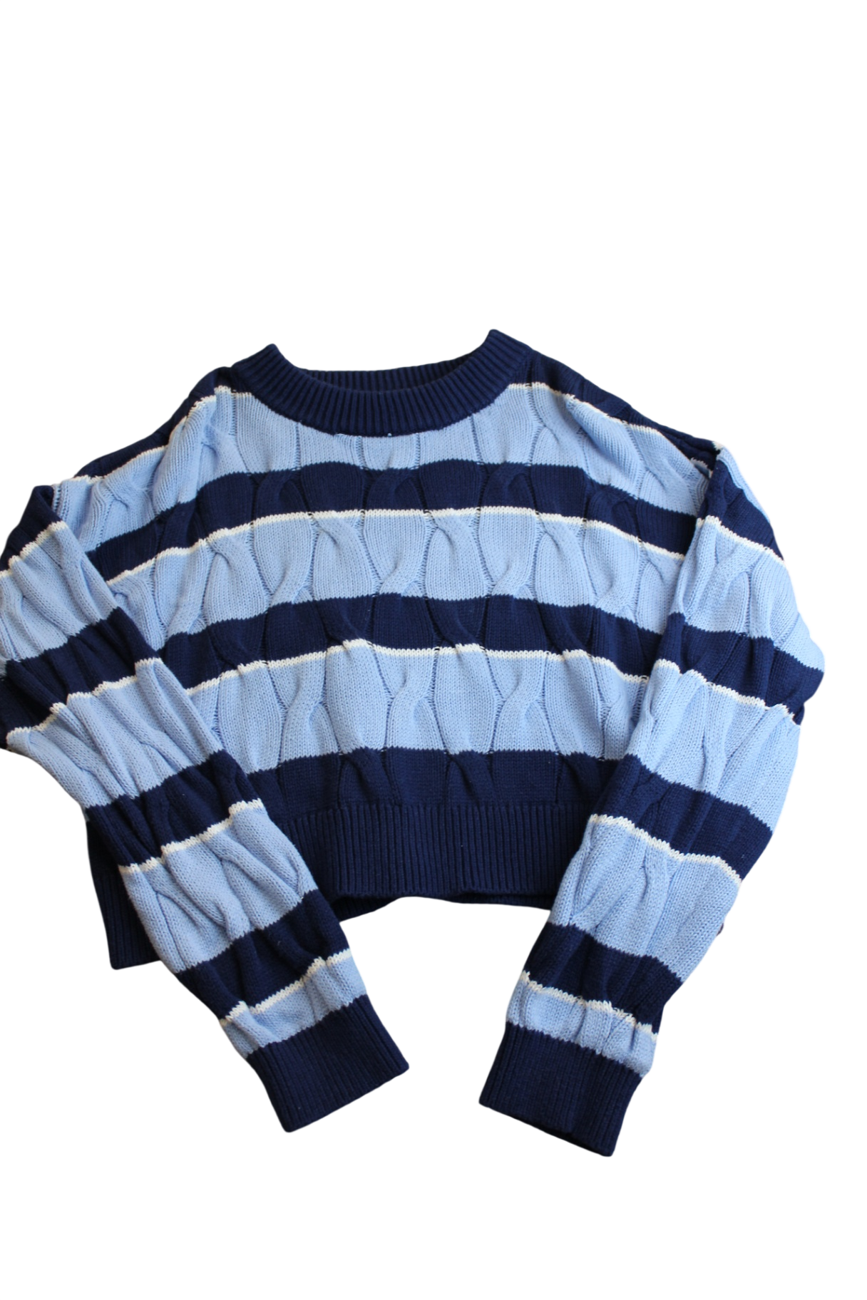 Seed Teen Jumper, blue stripe, 14