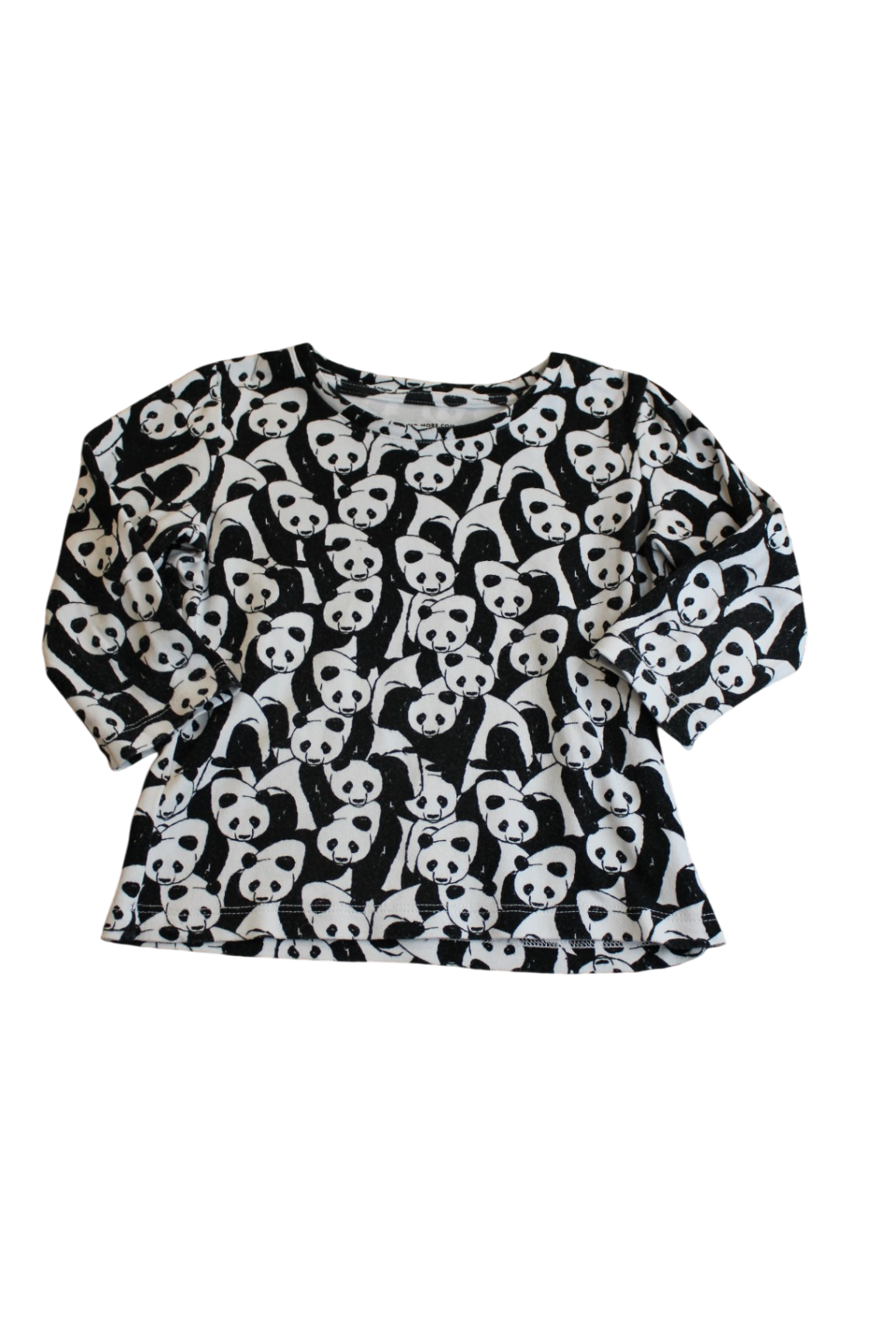 Sleep No More Long-Sleeve T-Shirt, Black and White, 2-4