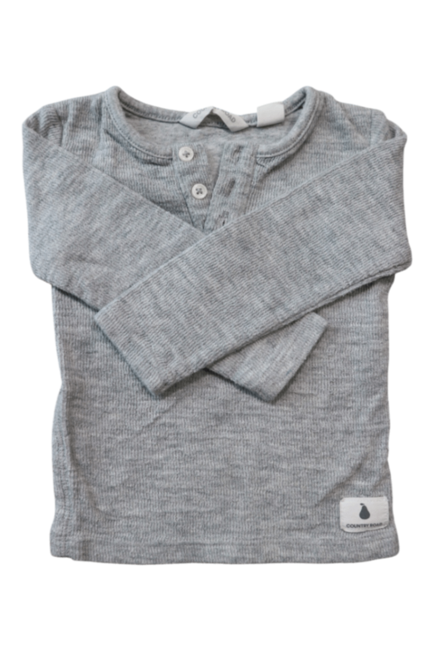 Country Road Long-Sleeve T-Shirt, Grey, 00