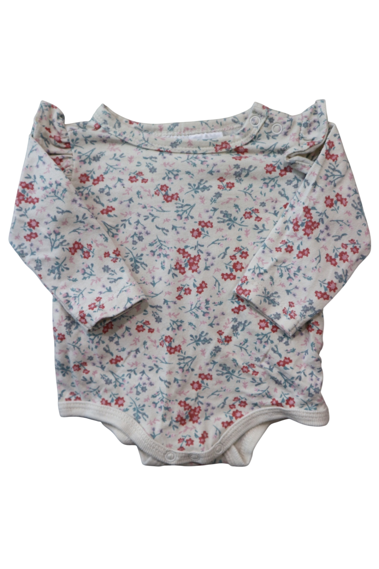 Cotton On Body Suit, Floral, 0000