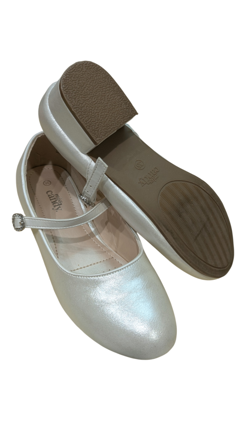 Candy Shoes, White, US 4/EUR 36