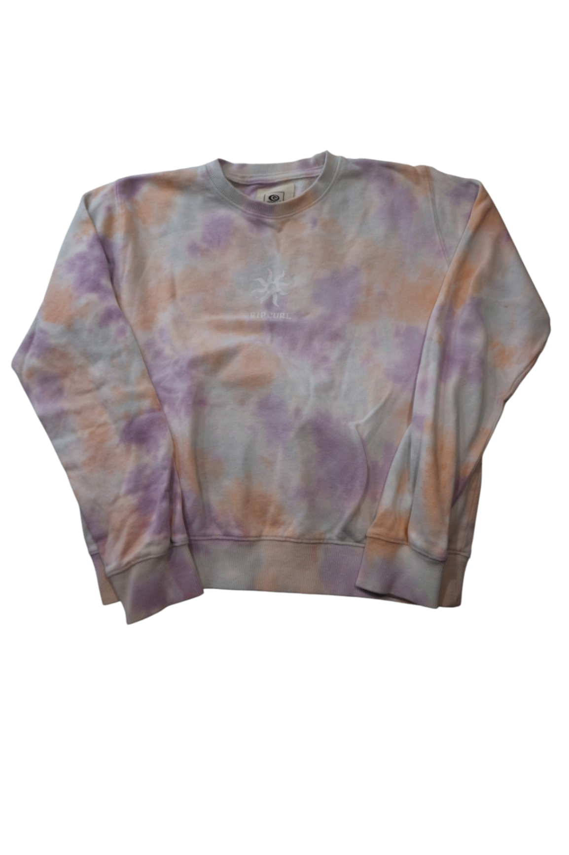Rip Curl Sweatshirt, Pastel multicolour (purple, peach, grey), 12