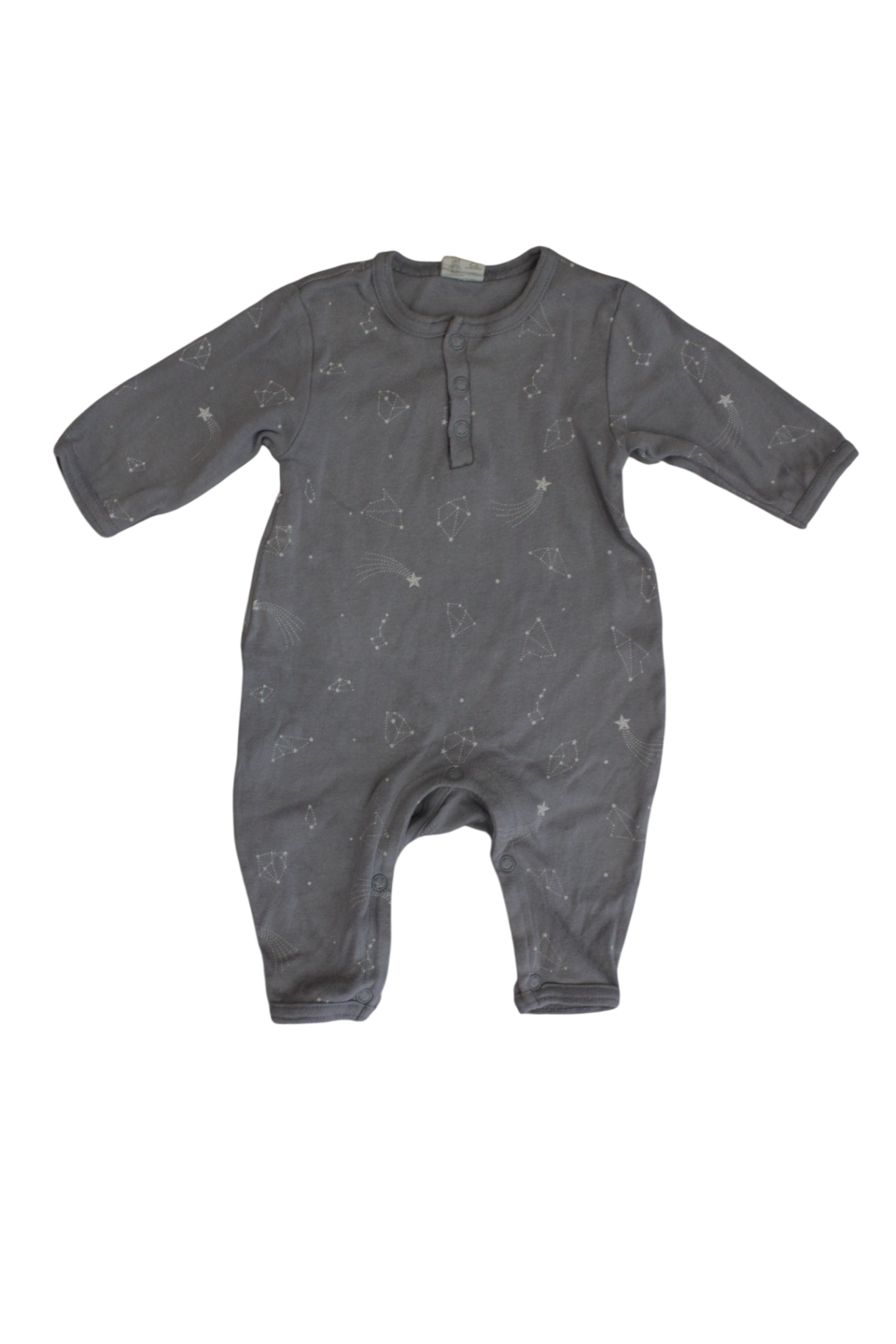 Nature Baby Jumpsuit, Grey, 000