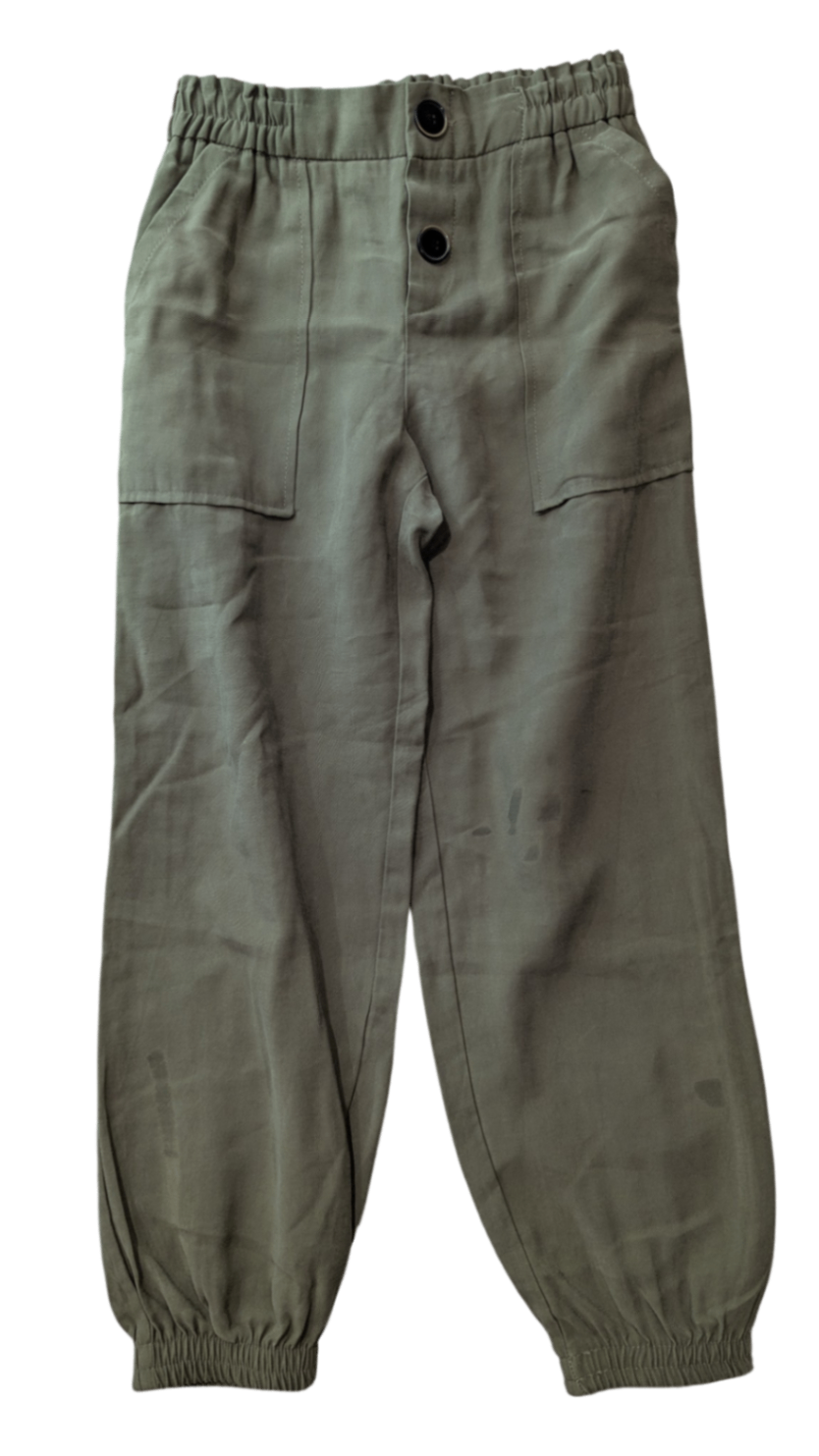 Zara Pants, Olive, 9