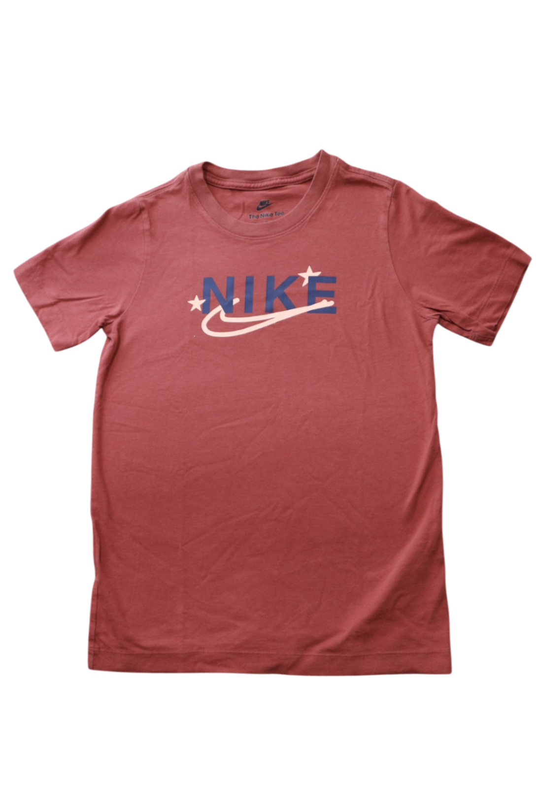 Nike T-Shirt, Rust Red, 10-12