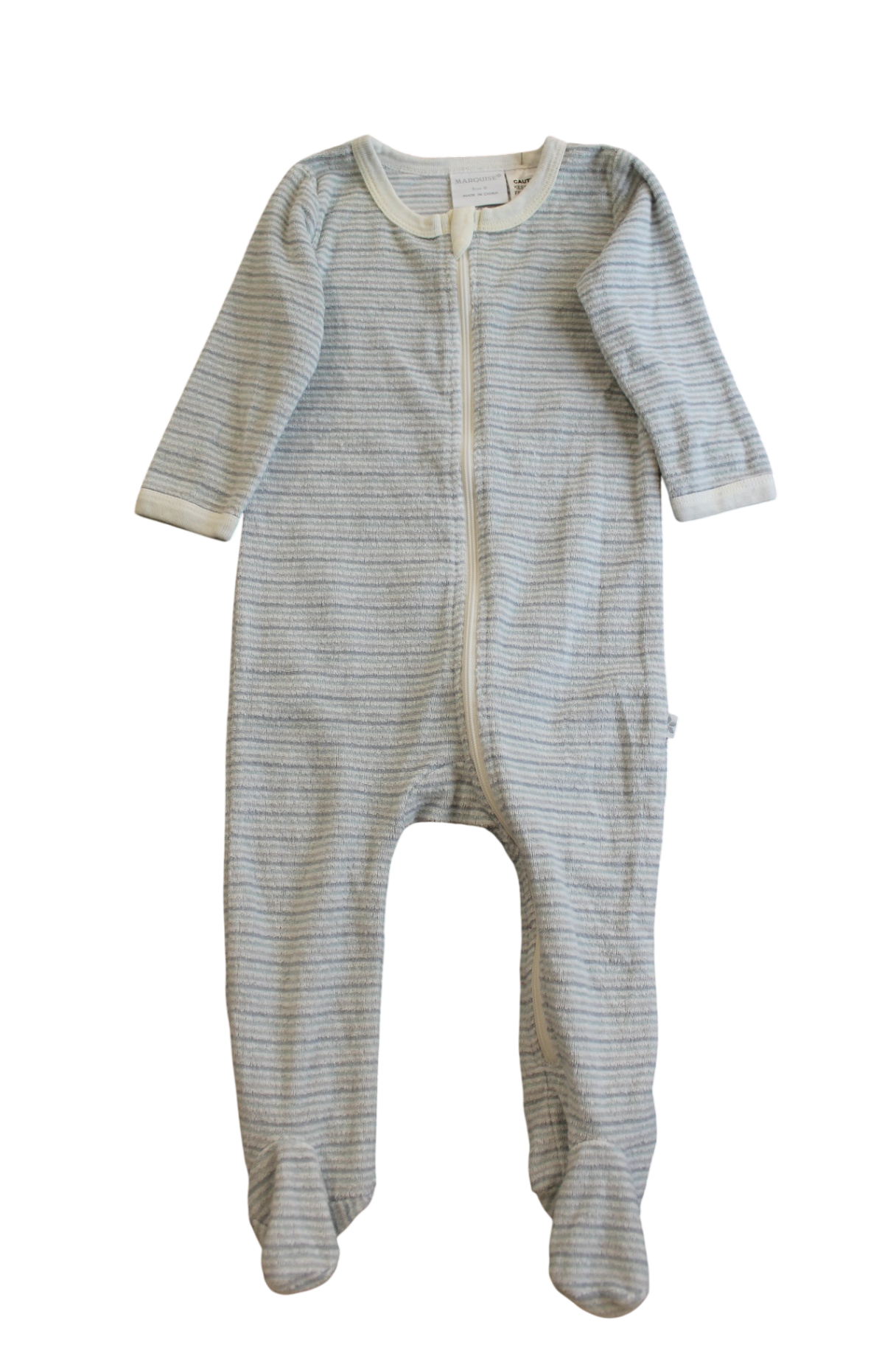 Marquise Jumpsuit, Light blue stripe, 0