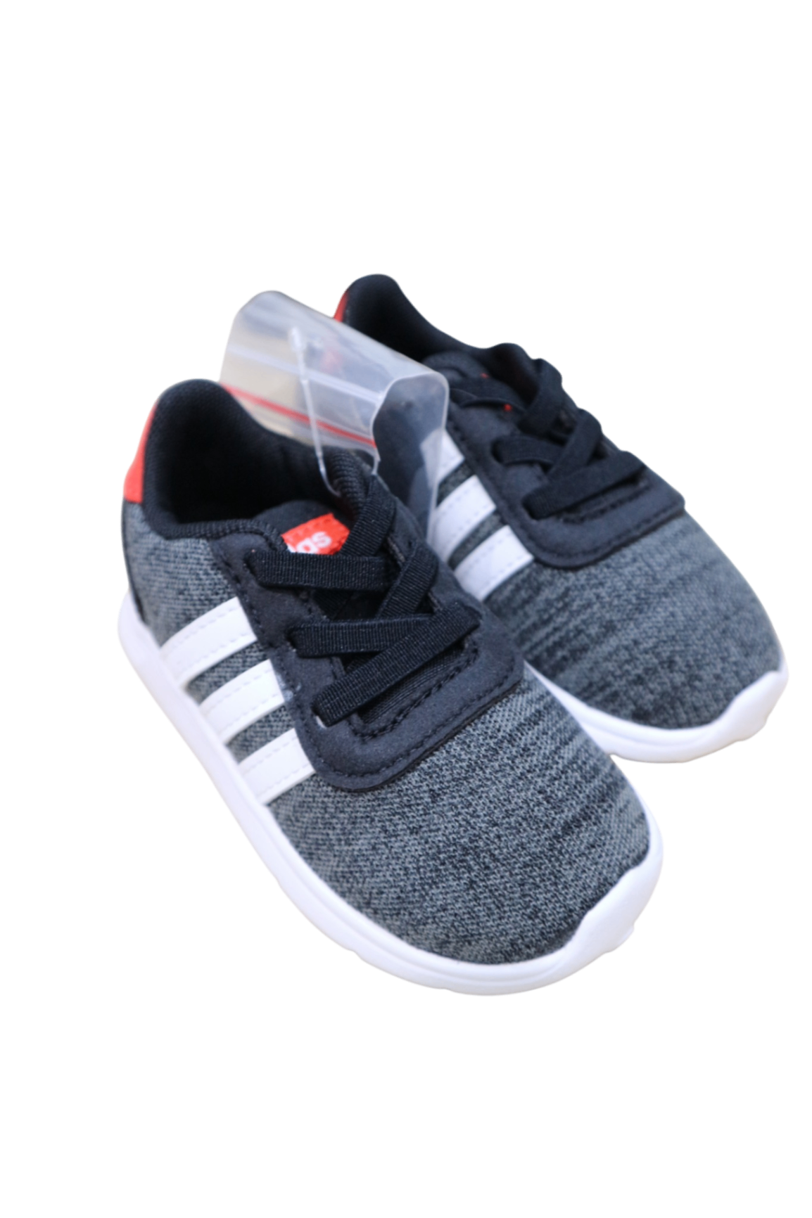 Adidas Sneakers, Grey/Black, US 4/EUR 20