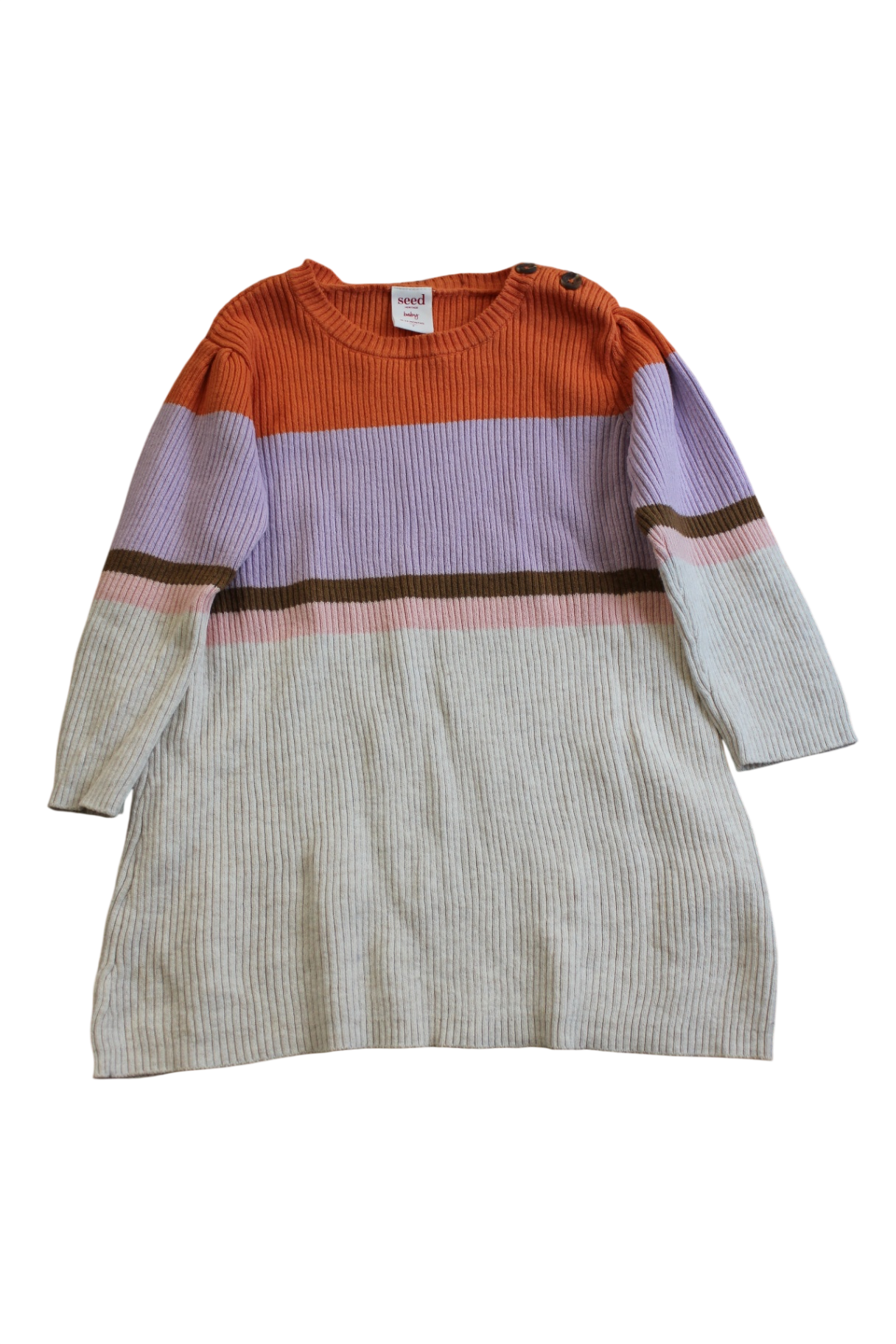 Seed Knit Dress, multi, 2