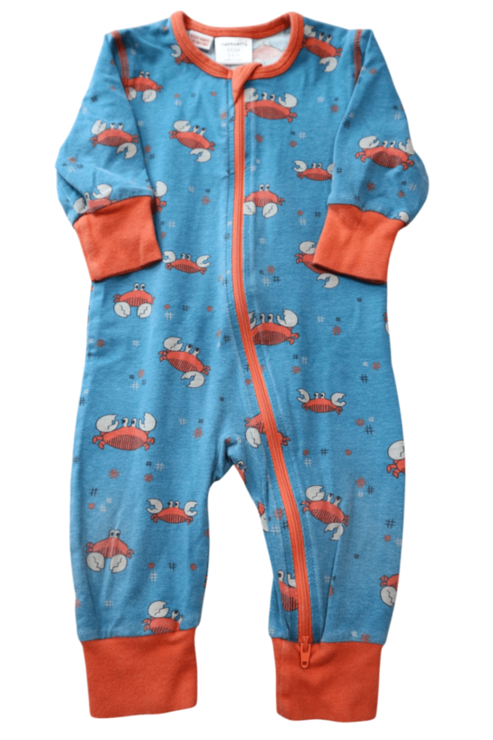 Maxomorra Jumpsuit, Blue, 00