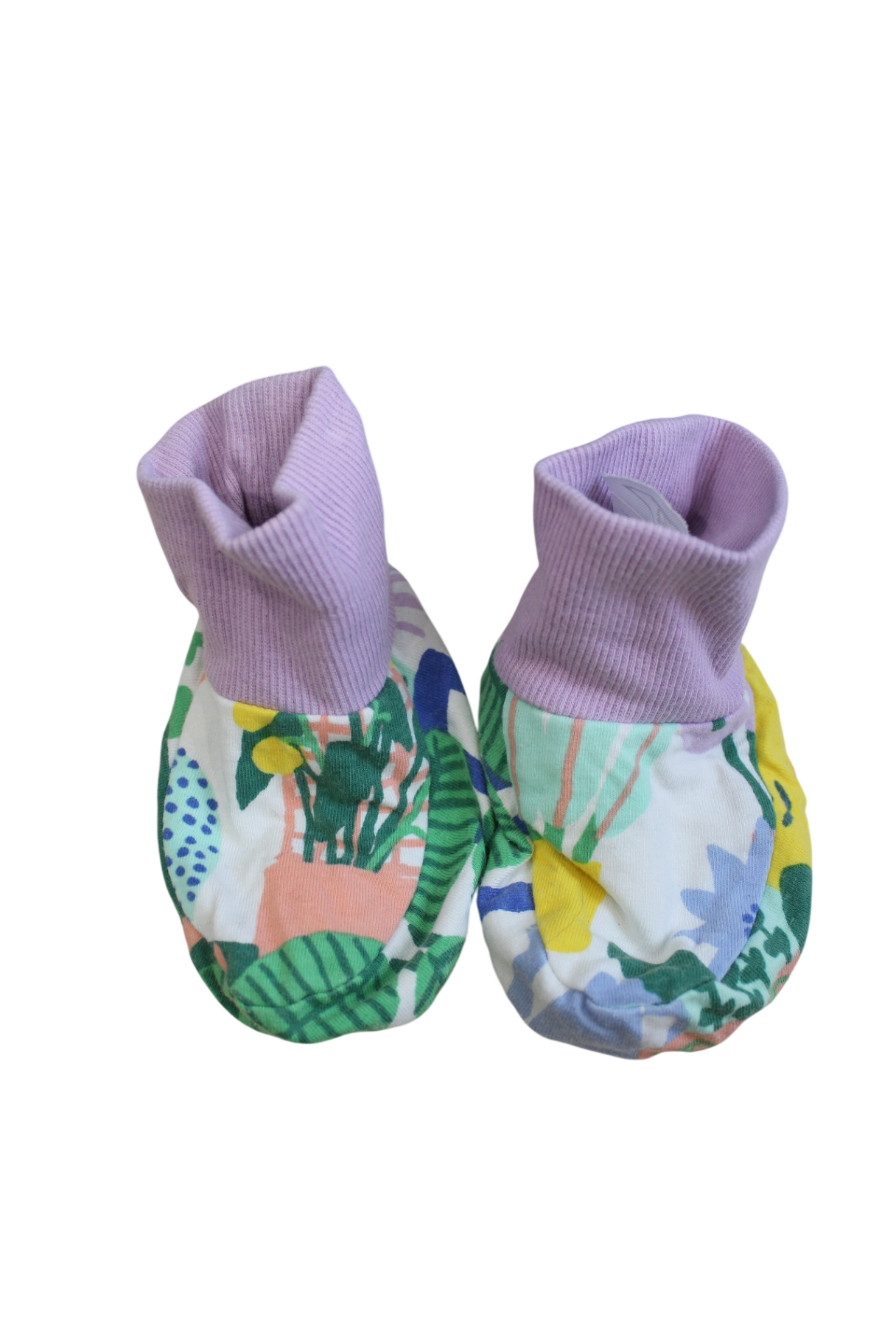 Halcyon Nights Booties, Lilac and multi-coloured, 0