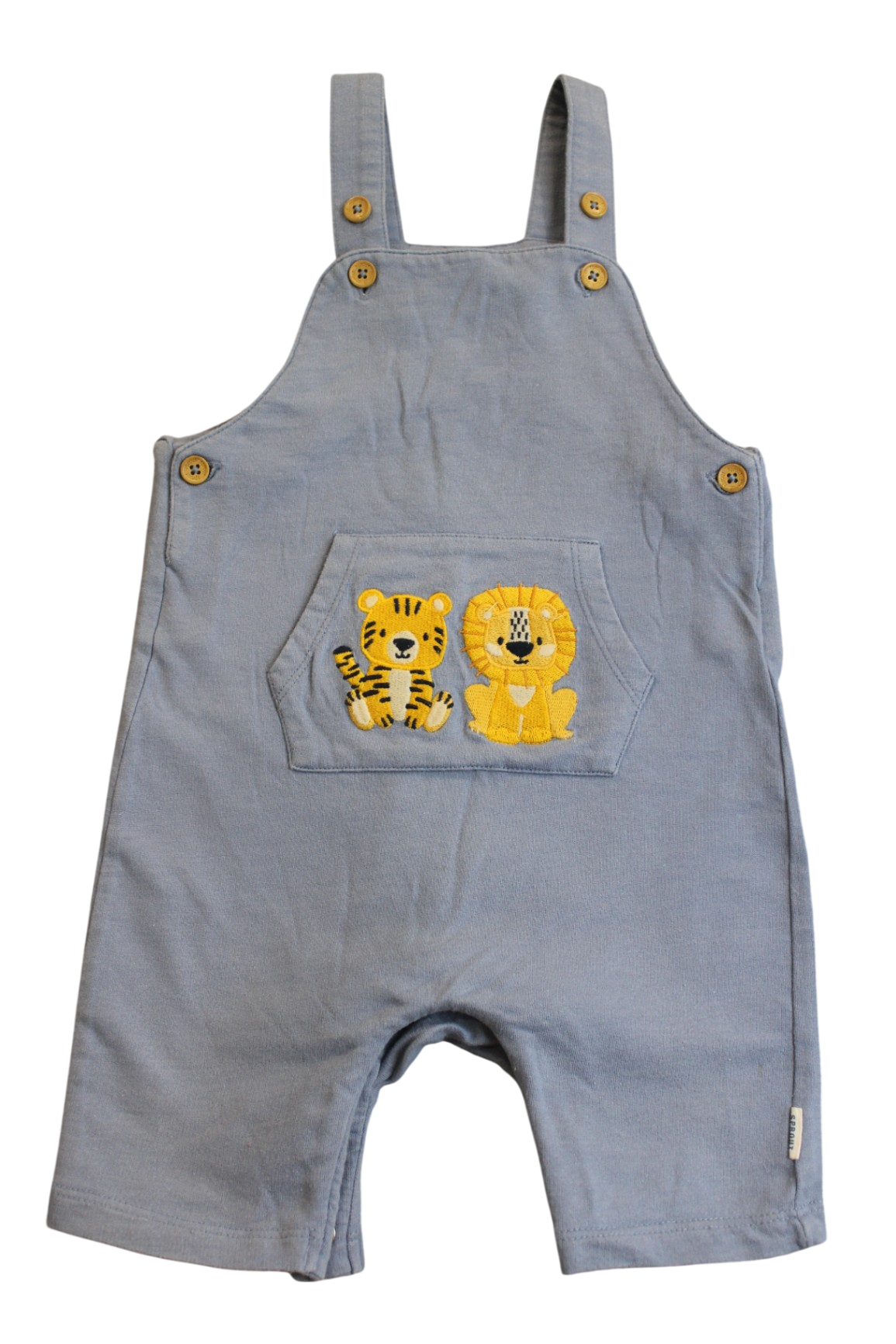 Sprout Overalls, Light blue, 1