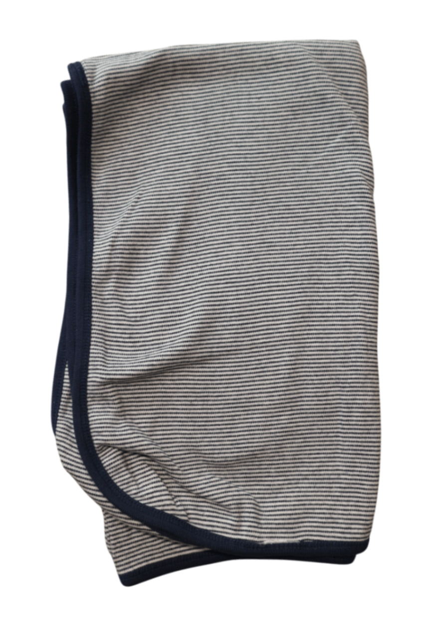 Purebaby Wrap, Navy and white,